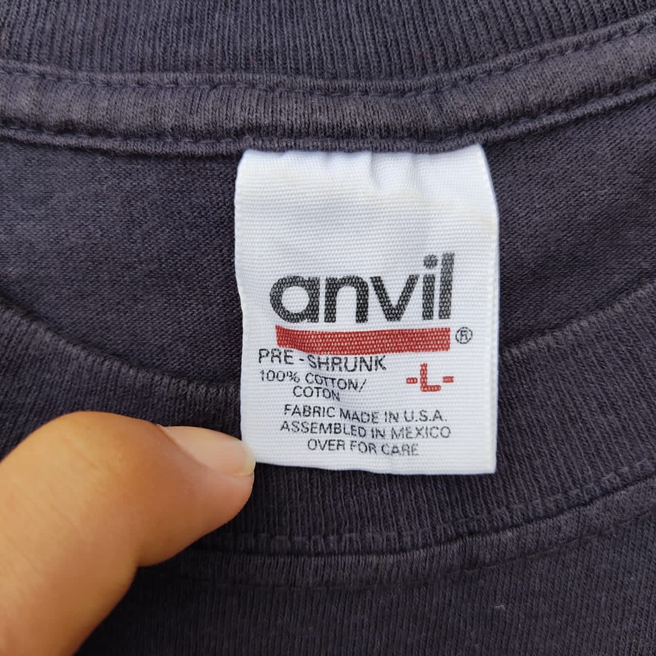 Anvil × Band Tees × Vintage vintage tee B12 band Snail Ramp Size US L / EU 52-54 / 3 - 4 Thumbnail