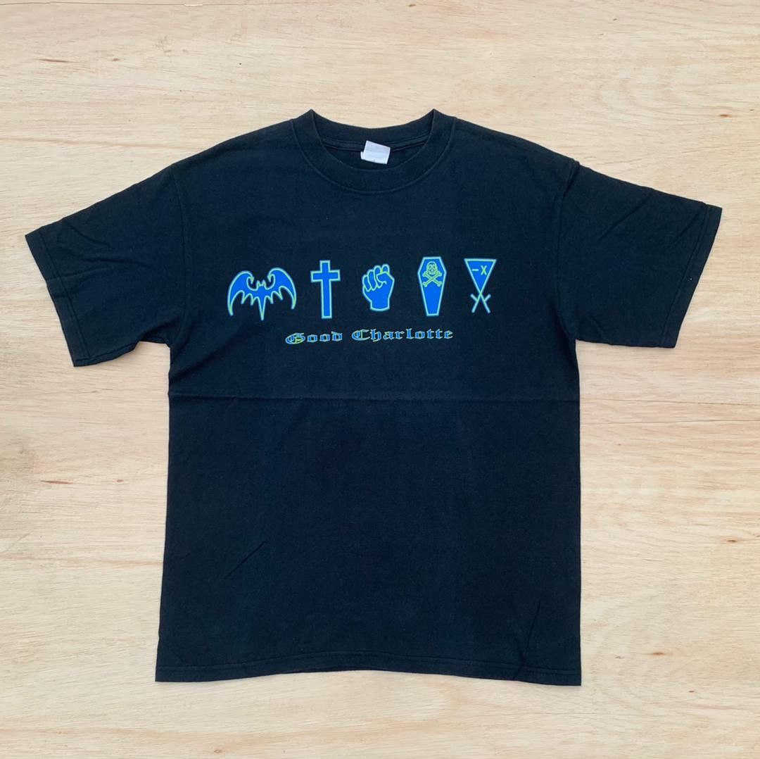 vintage tee the good charlotte B10