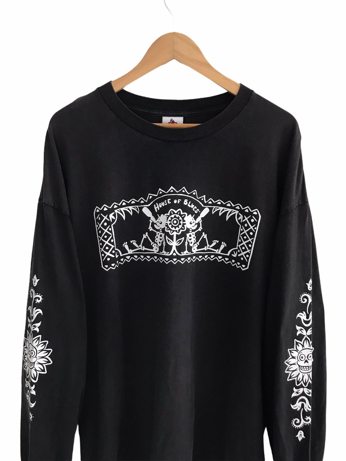 Hard Rock Cafe House Of Blues Music Hall Long Sleeve T-shirt Size US XXL / EU 58 / 5 - 2 Thumbnail
