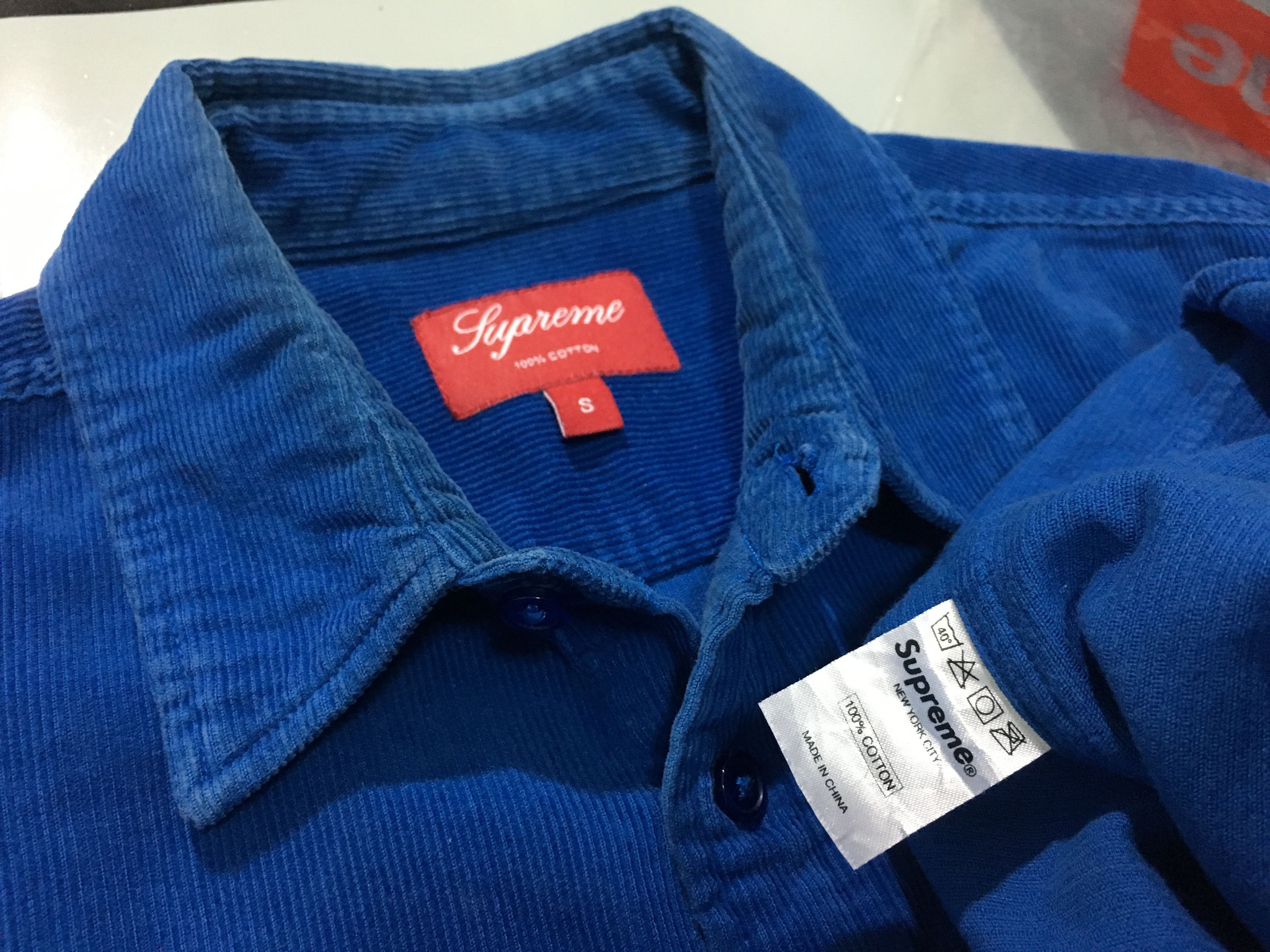 Supreme 🔥 Supreme Corduroy Shirt Button Ups Long Sleeve Shirt Size US S / EU 44-46 / 1 - 4 Thumbnail