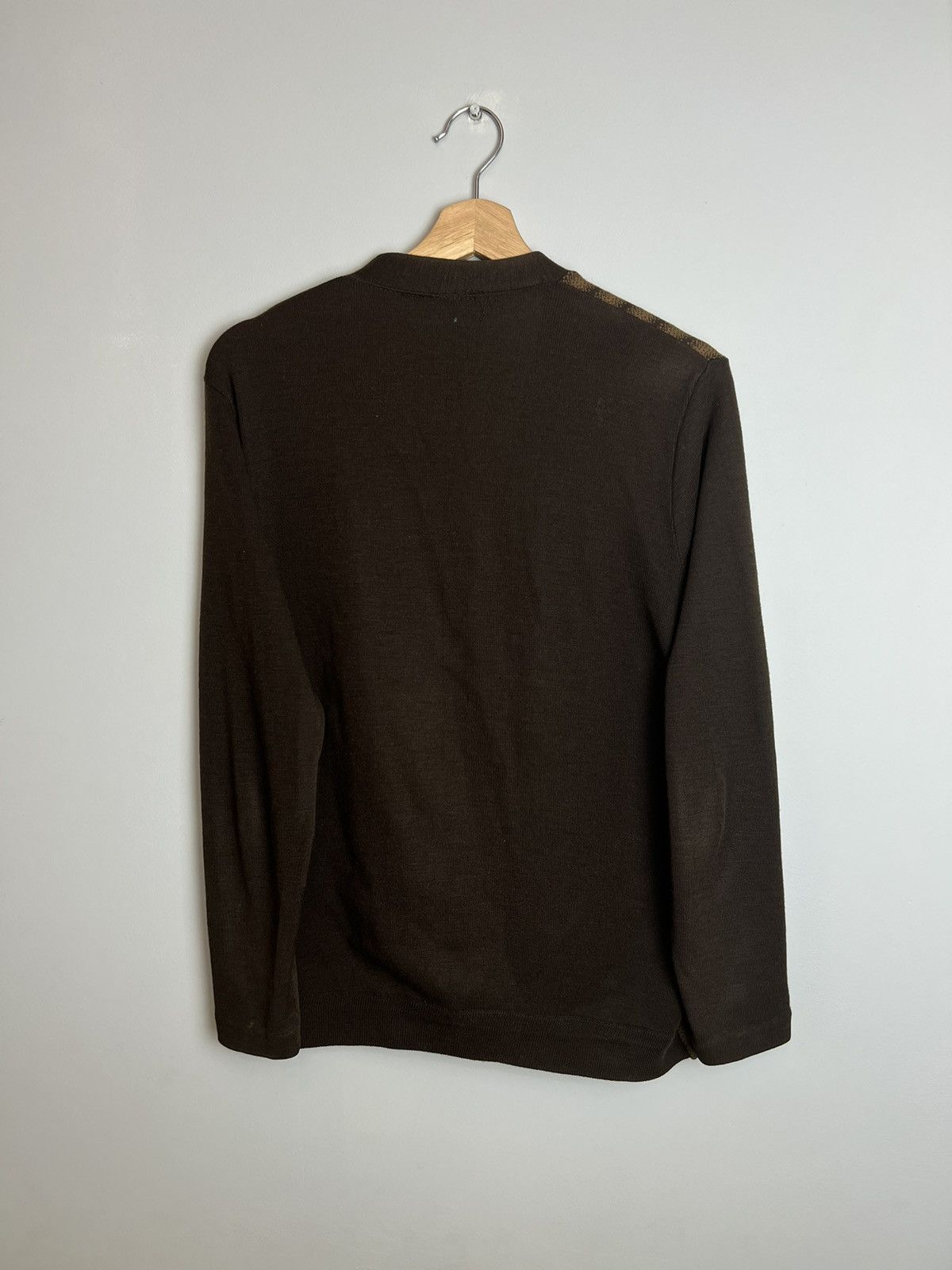 Japanese Brand Vintage Cardigan Brown Cw Norwegian Kurt Cobain Vibe Capitol Size US M / EU 48-50 / 2 - 4 Thumbnail