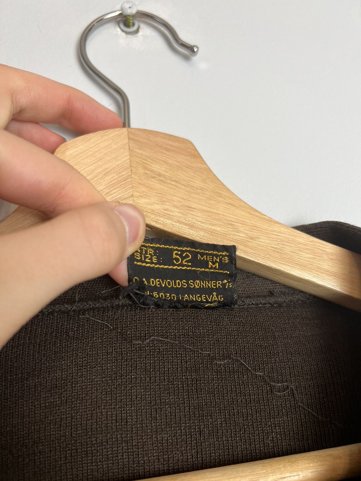 Japanese Brand Vintage Cardigan Brown Cw Norwegian Kurt Cobain Vibe Capitol Size US M / EU 48-50 / 2 - 5 Thumbnail