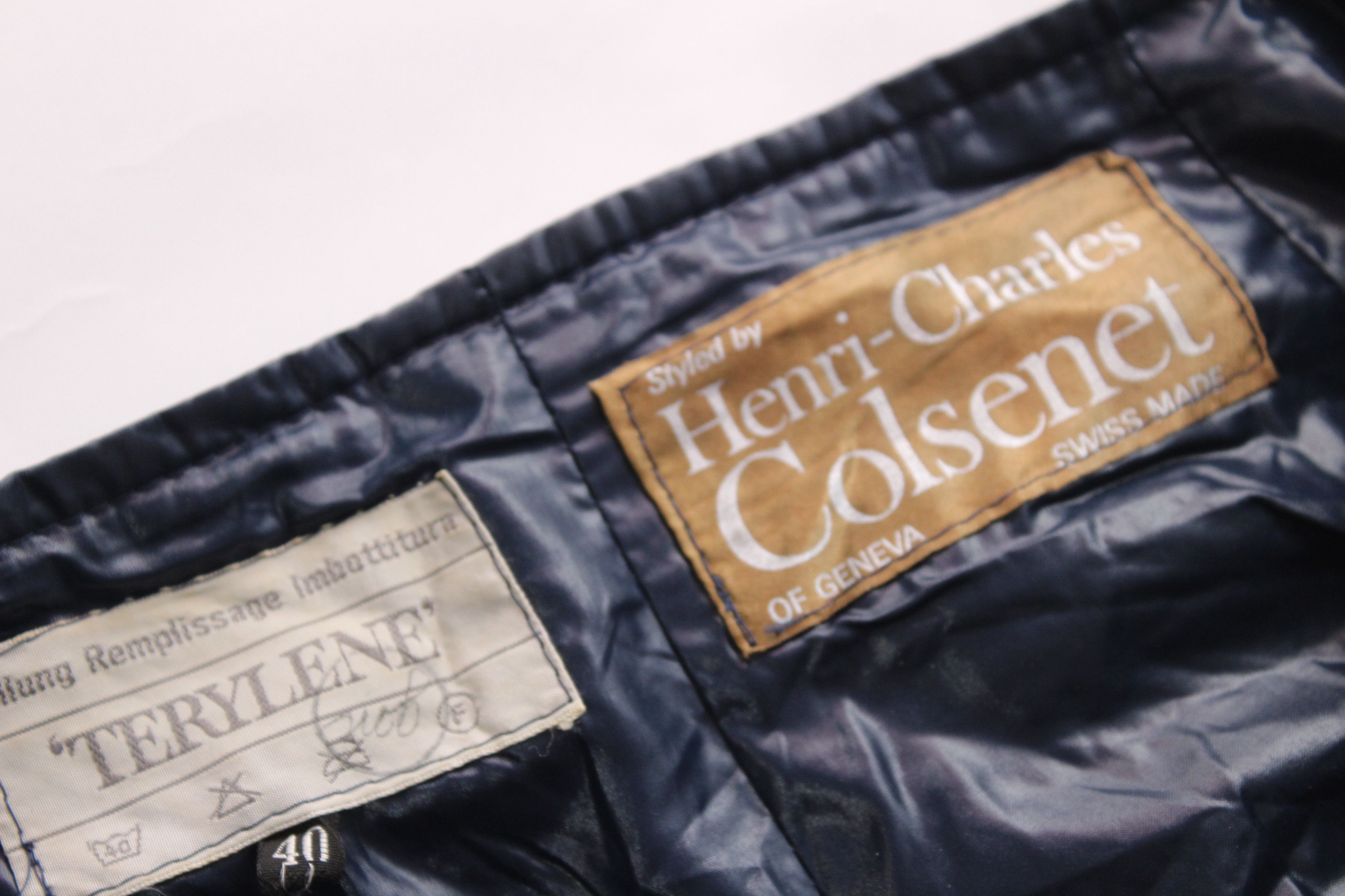 Vintage Henri Charles Colsenet Geneva Ski Pants Womens Size 40 Size 27" / US 4 / IT 40 - 6 Thumbnail