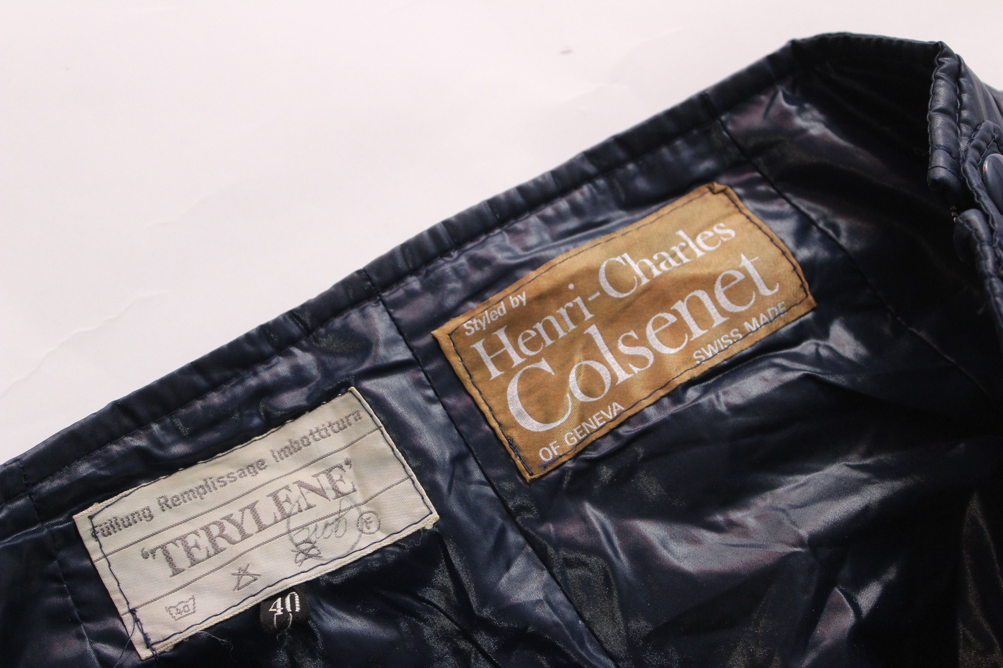 Vintage Henri Charles Colsenet Geneva Ski Pants Womens Size 40 Size 27" / US 4 / IT 40 - 7 Thumbnail