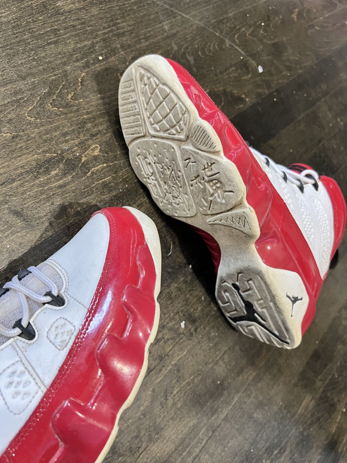 Jordan Brand Air Jordan 9 Retro BP “Gym Red” Size US 9.5 / EU 42-43 - 8 Thumbnail