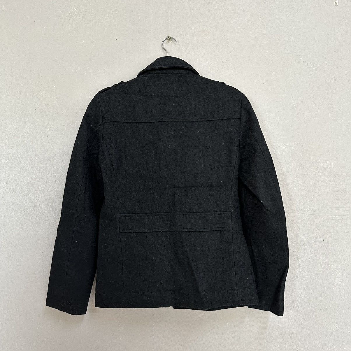 Japanese Brand Vintage Semantic Design Coat Black Pocket Button Size US S / EU 44-46 / 1 - 9 Thumbnail