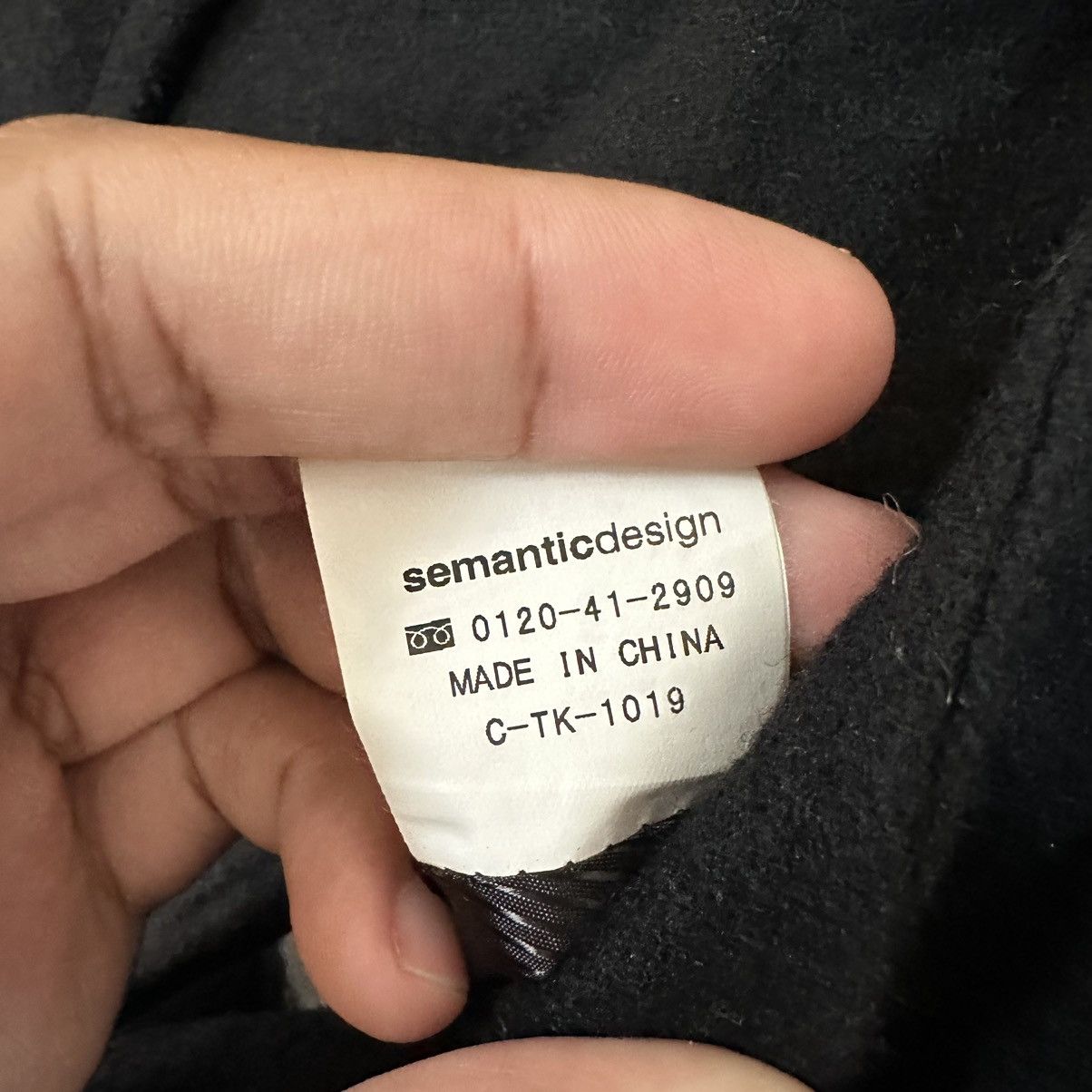 Japanese Brand Vintage Semantic Design Coat Black Pocket Button Size US S / EU 44-46 / 1 - 7 Thumbnail