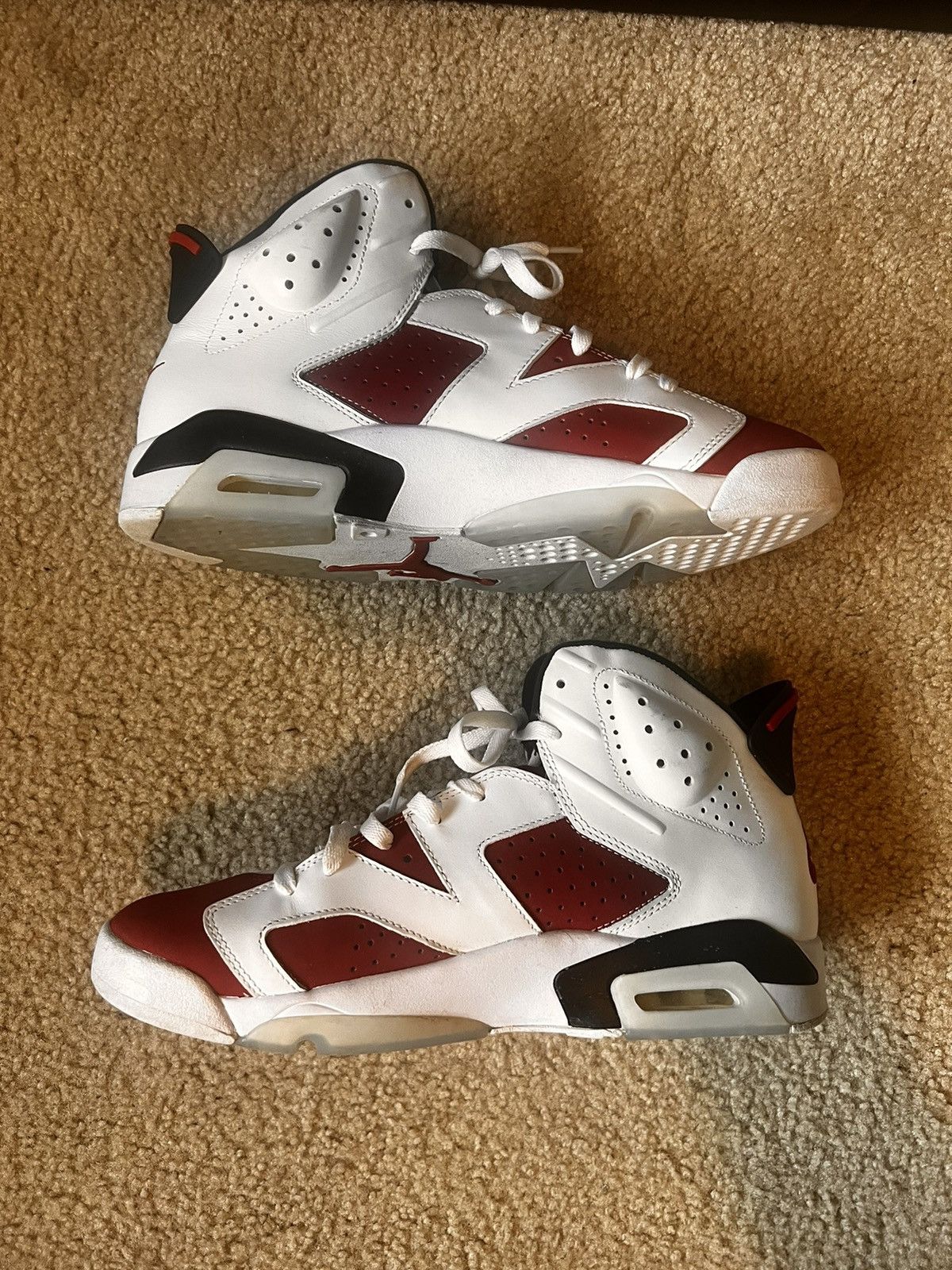 Jordan Brand Jordan 6 Retro Carmine Size US 12 / EU 45 - 2 Thumbnail