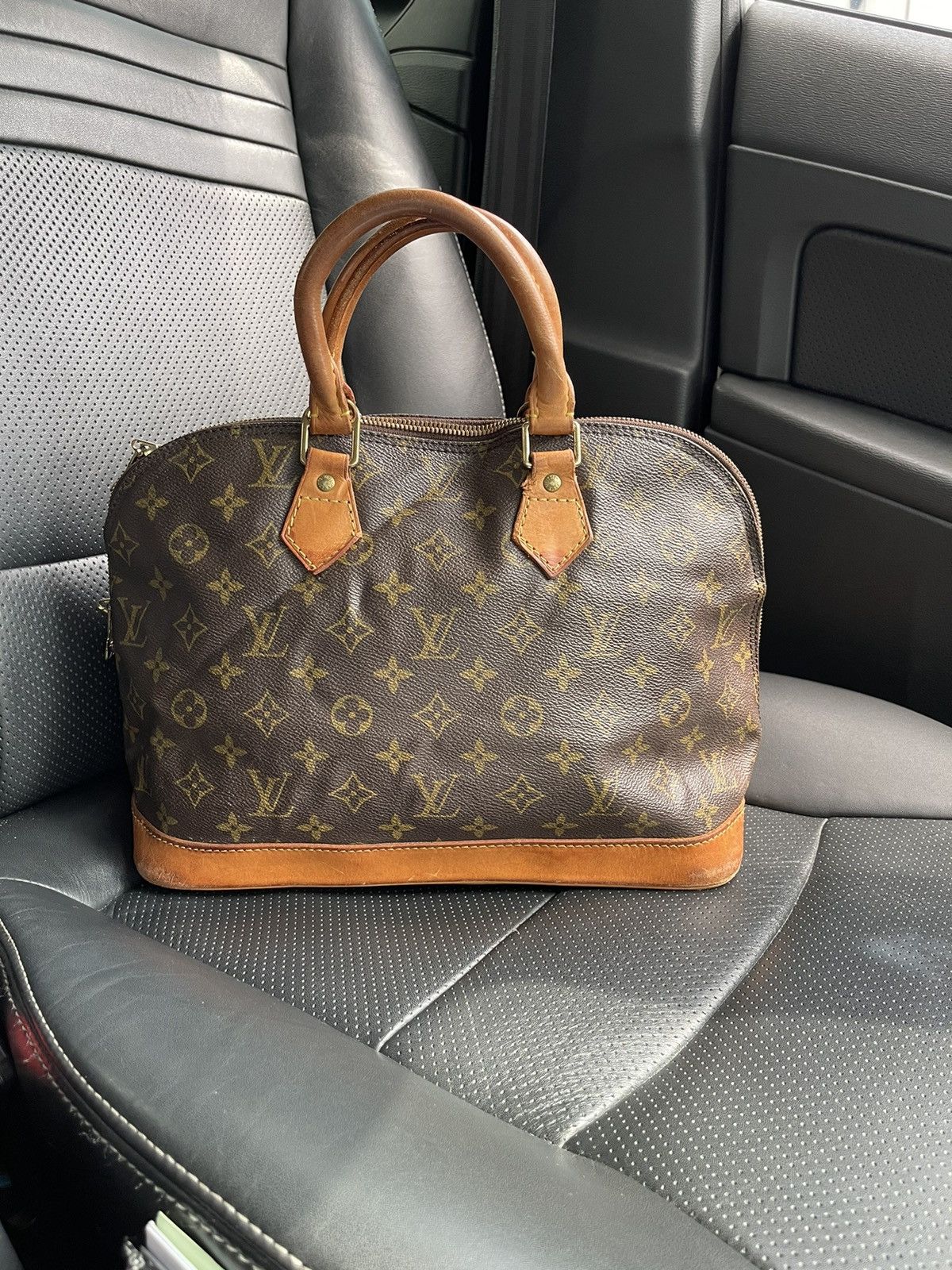 Louis Vuitton × Vintage Louis Vuitton Monogram Alma Shoulder Handbag BA1914 Size ONE SIZE - 2 Thumbnail
