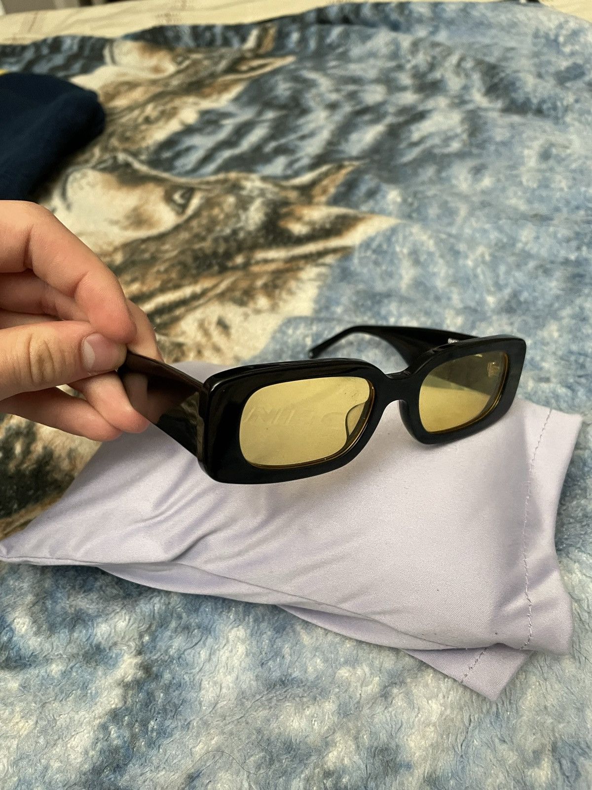 Bonnie Clyde *LAST DROP* Bonnie Clyde off white sunglasses Size ONE SIZE - 5 Thumbnail