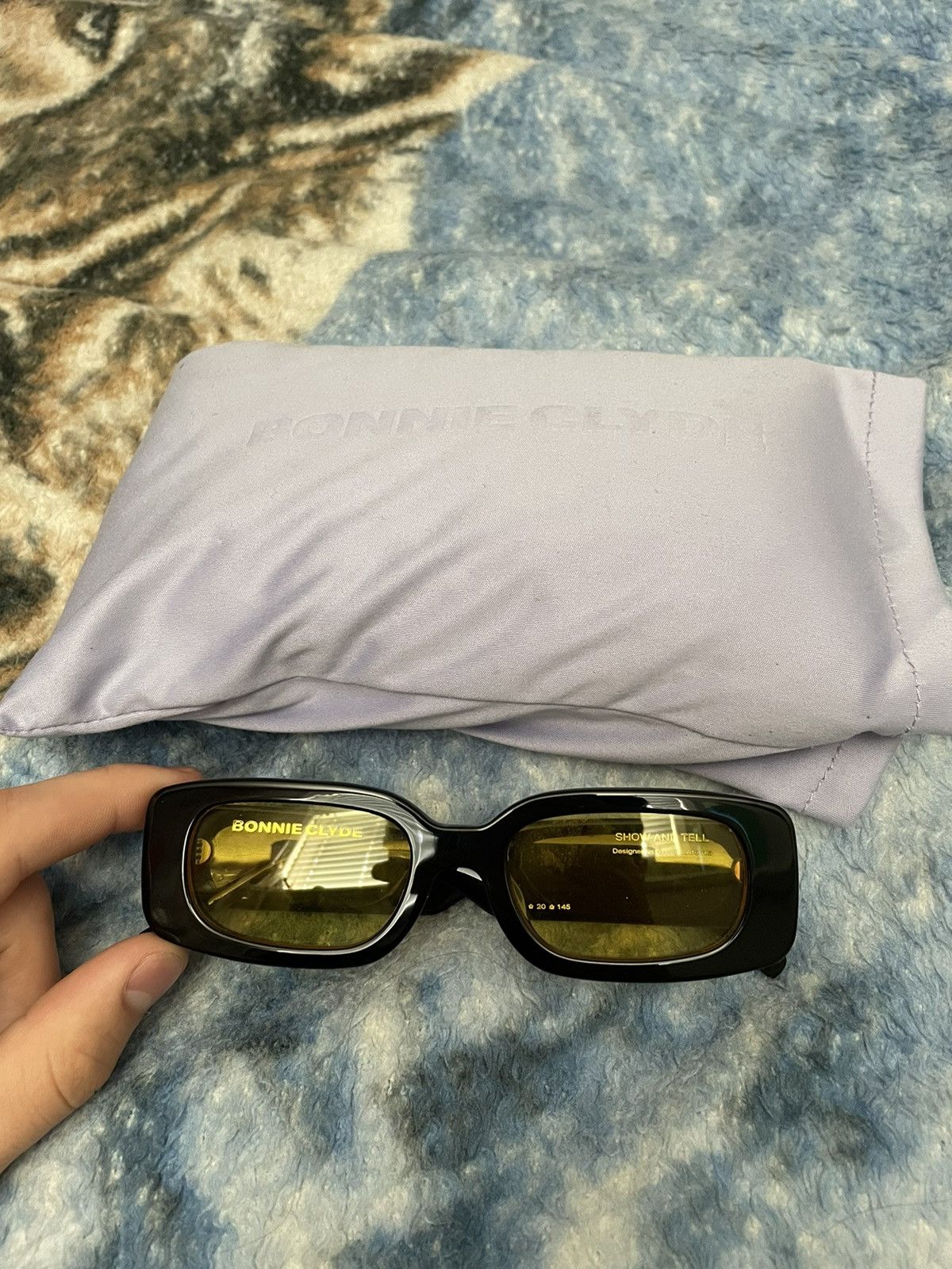 Bonnie Clyde *LAST DROP* Bonnie Clyde off white sunglasses Size ONE SIZE - 2 Thumbnail