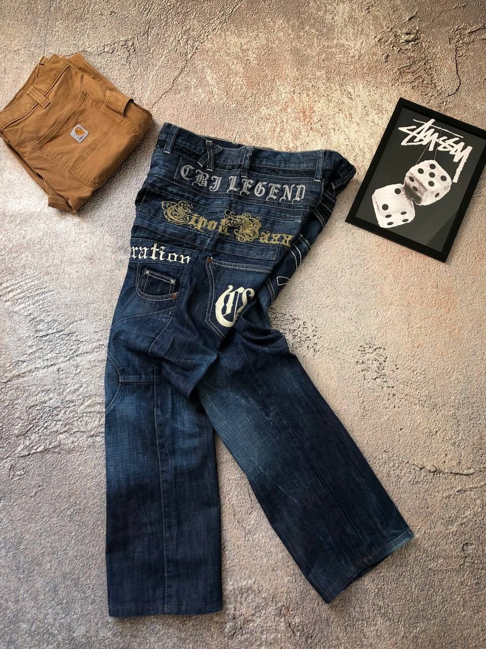 Vintage Cipo&Baxx Rap Style Drip Jeans Y2K
