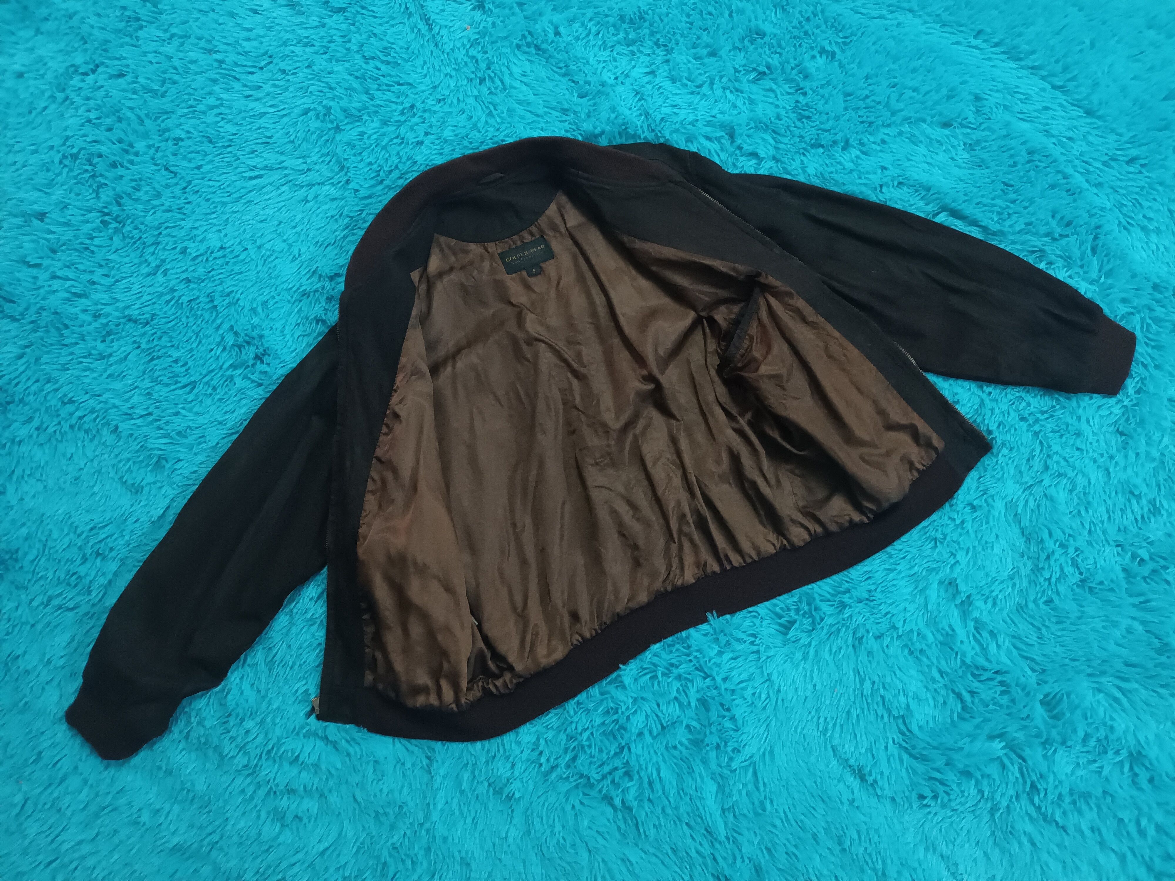 Golden Bear 🔥 GOLDEN BEAR USA LEATHER ZIPPER JACKET 🔥 Size US S / EU 44-46 / 1 - 10 Thumbnail
