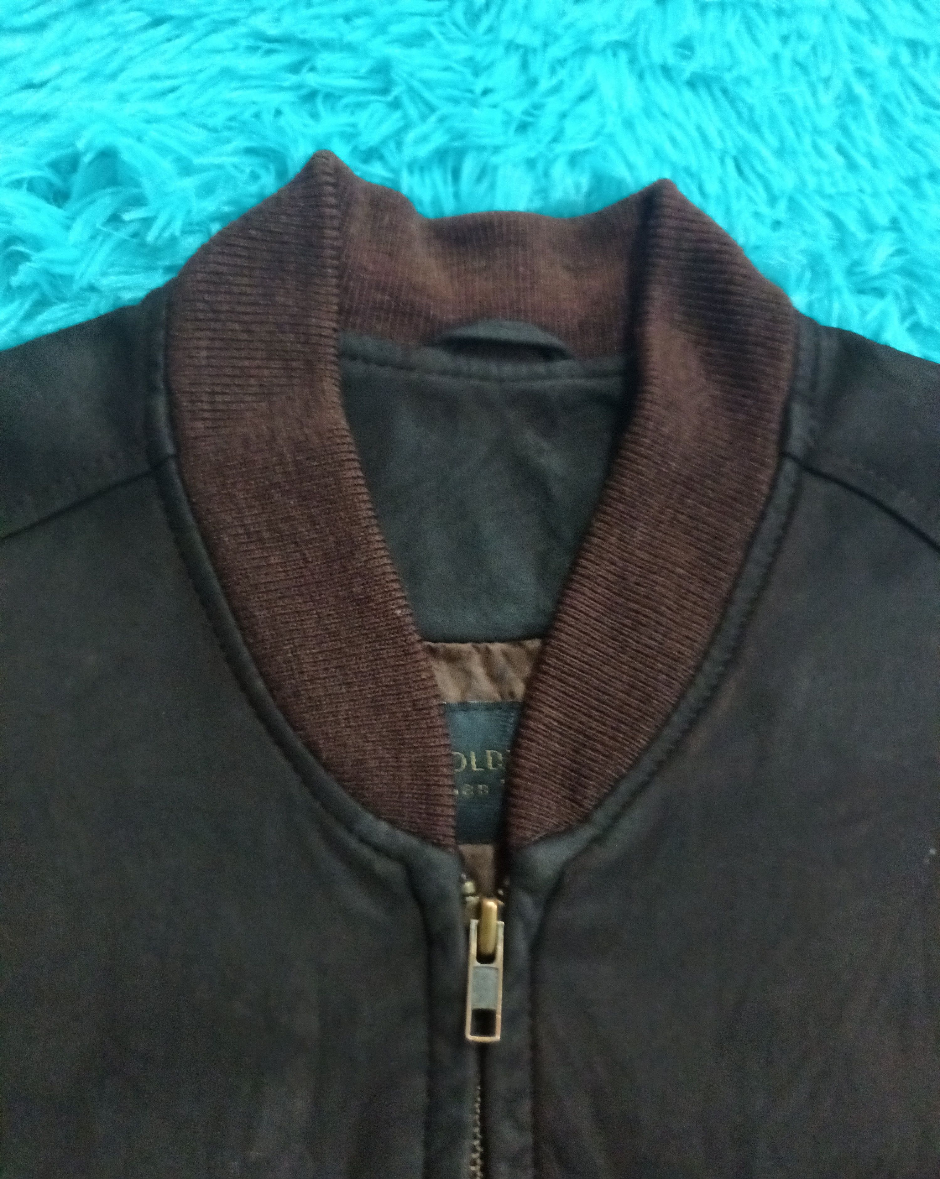 Golden Bear 🔥 GOLDEN BEAR USA LEATHER ZIPPER JACKET 🔥 Size US S / EU 44-46 / 1 - 7 Thumbnail