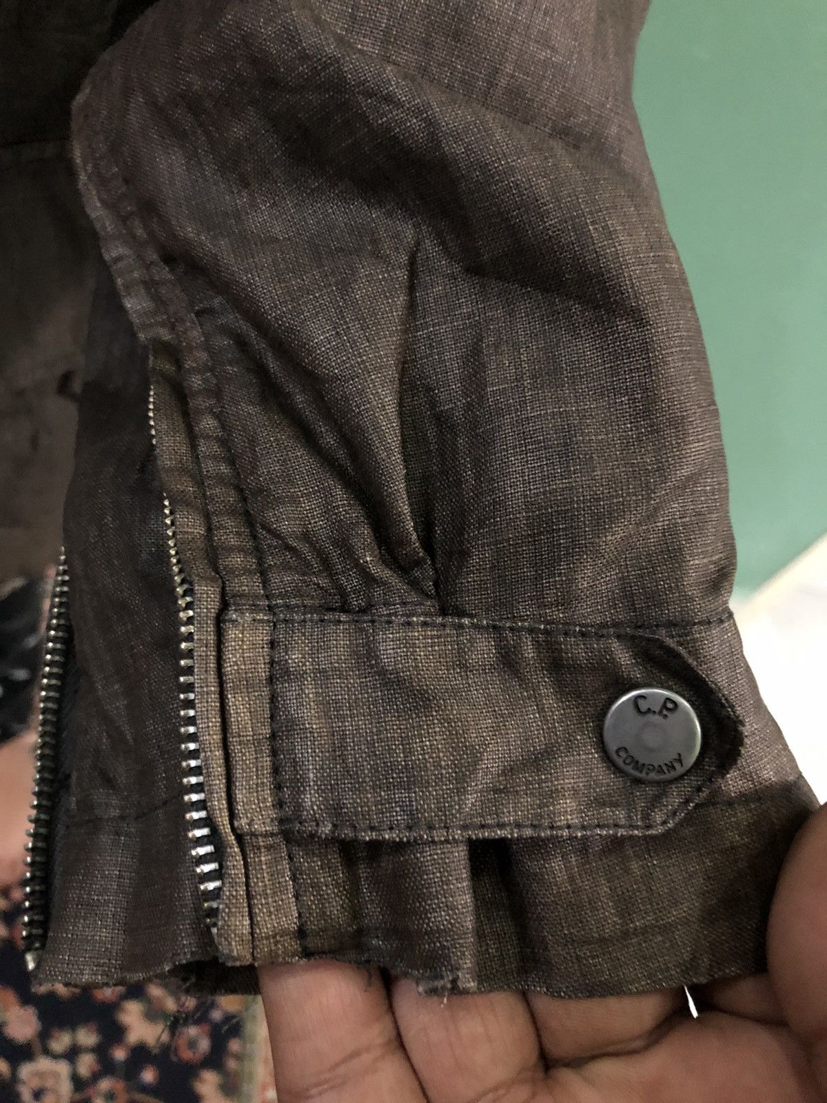 C.P. Company Vintage Distressed C.P.Company Lino Flax Goggle Jacket Size US M / EU 48-50 / 2 - 11 Thumbnail
