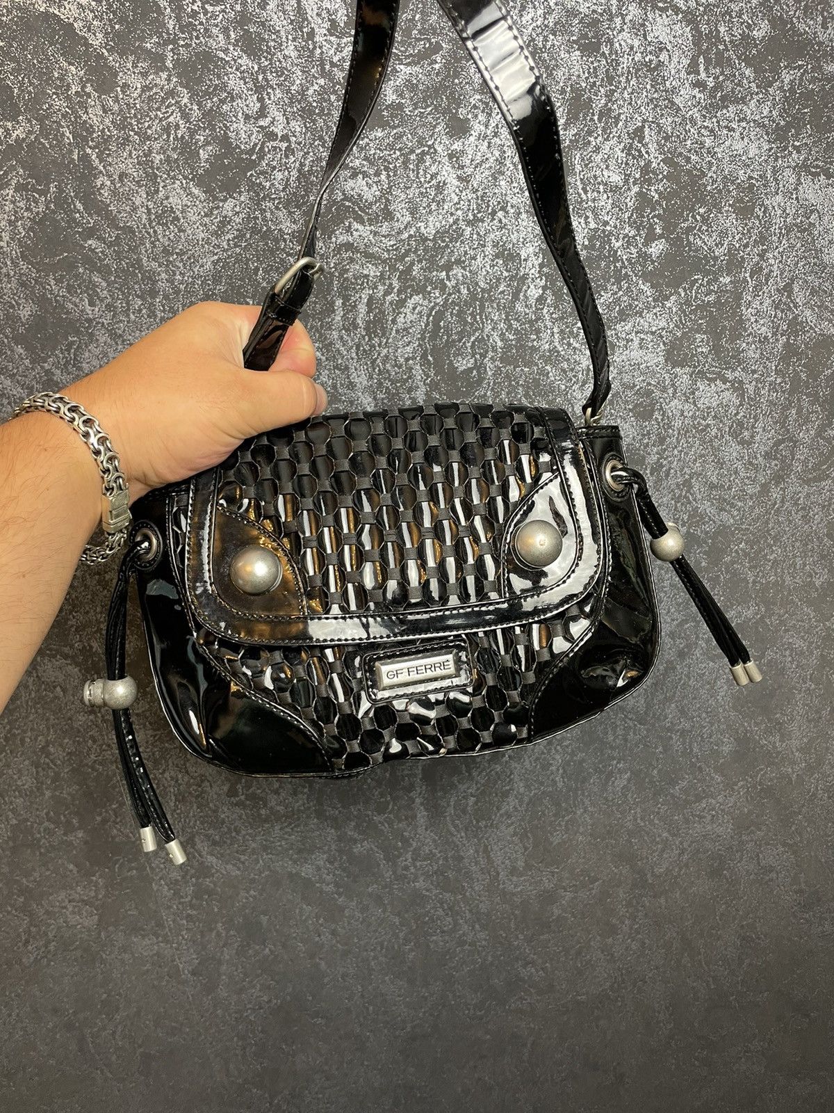 Gianfranco Ferre × Vintage Authentic Vintage Gianfranco Ferre Bag Size ONE SIZE - 1 Thumbnail