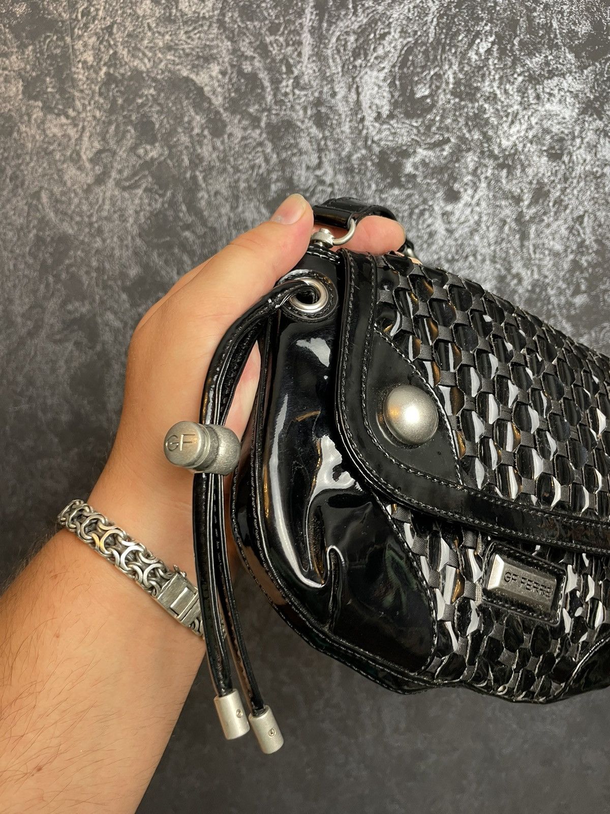 Gianfranco Ferre × Vintage Authentic Vintage Gianfranco Ferre Bag Size ONE SIZE - 4 Thumbnail