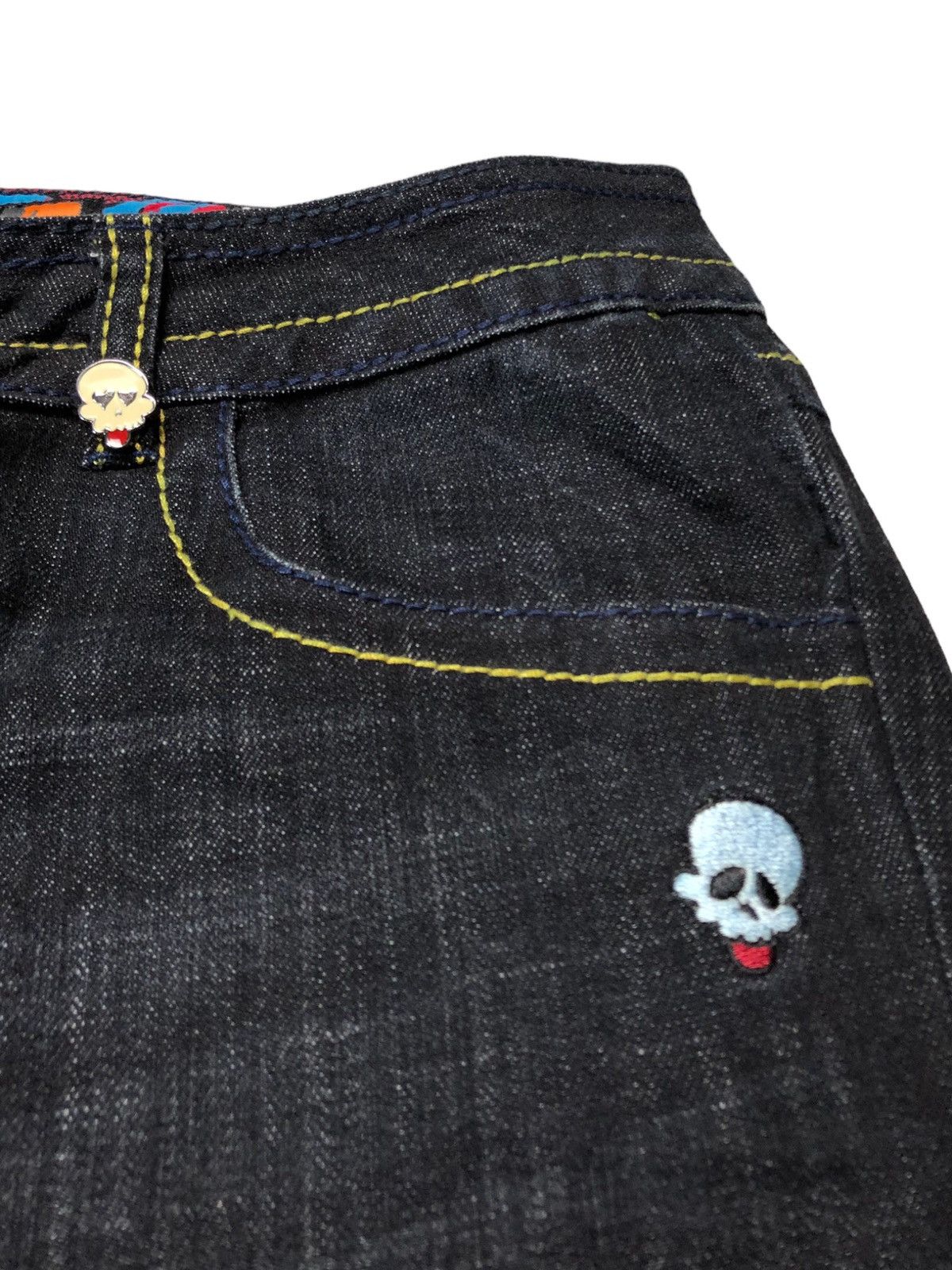 Akademiks Akademiks Flare Embroidery Say My Name Denim Pants Size US 32 / EU 48 - 12 Thumbnail