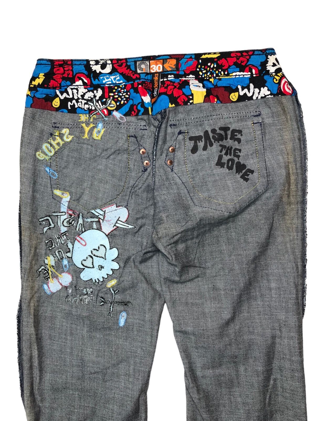 Akademiks Akademiks Flare Embroidery Say My Name Denim Pants Size US 32 / EU 48 - 22 Thumbnail