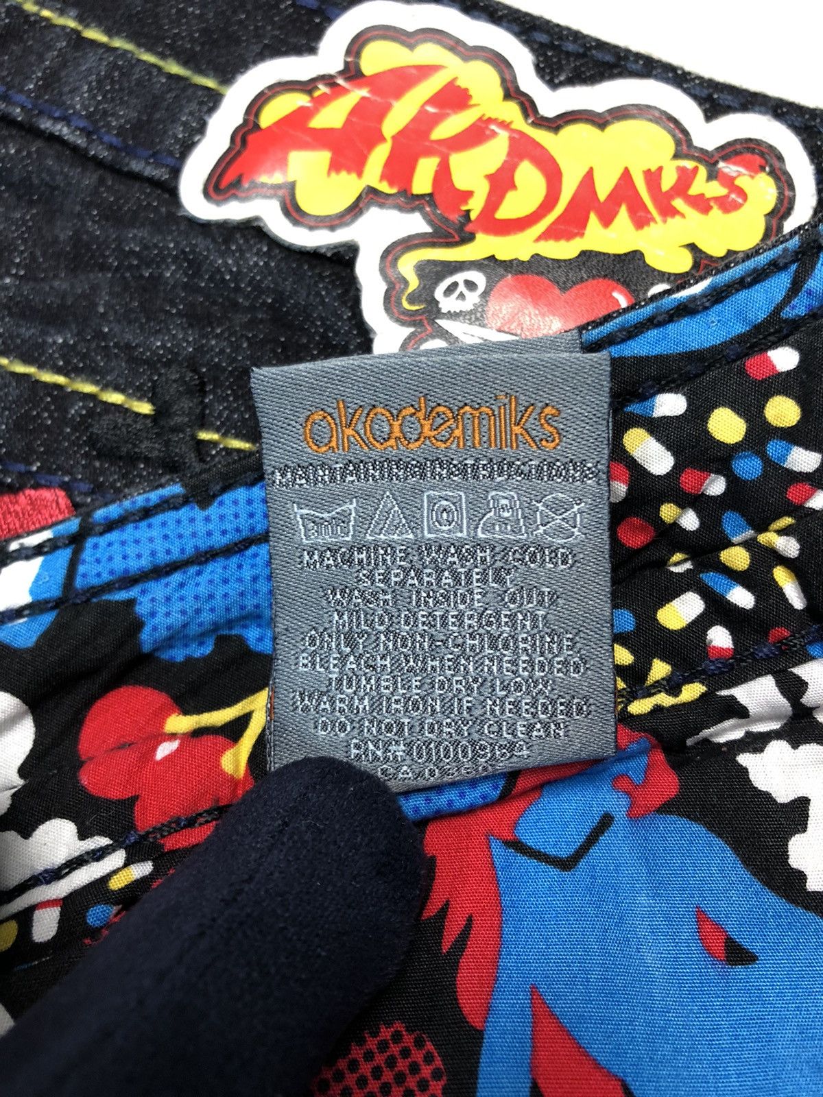 Akademiks Akademiks Flare Embroidery Say My Name Denim Pants Size US 32 / EU 48 - 23 Thumbnail