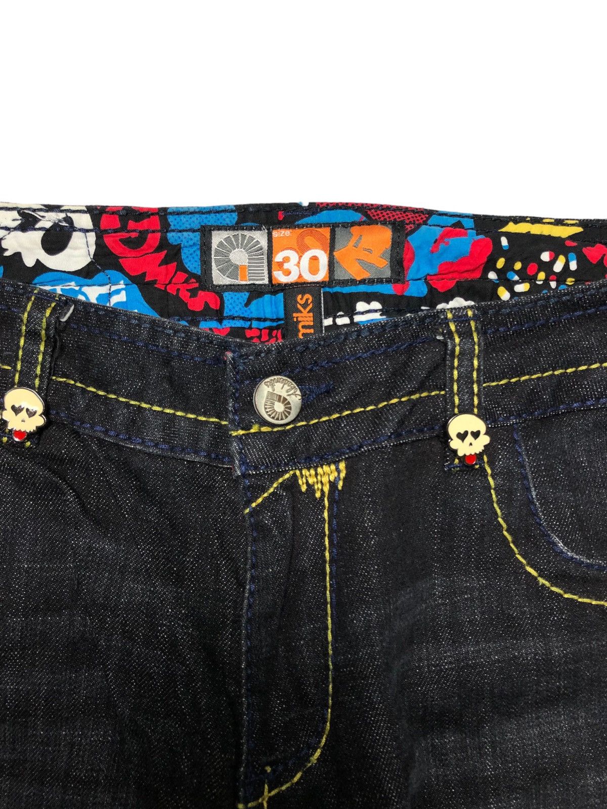 Akademiks Akademiks Flare Embroidery Say My Name Denim Pants Size US 32 / EU 48 - 11 Thumbnail