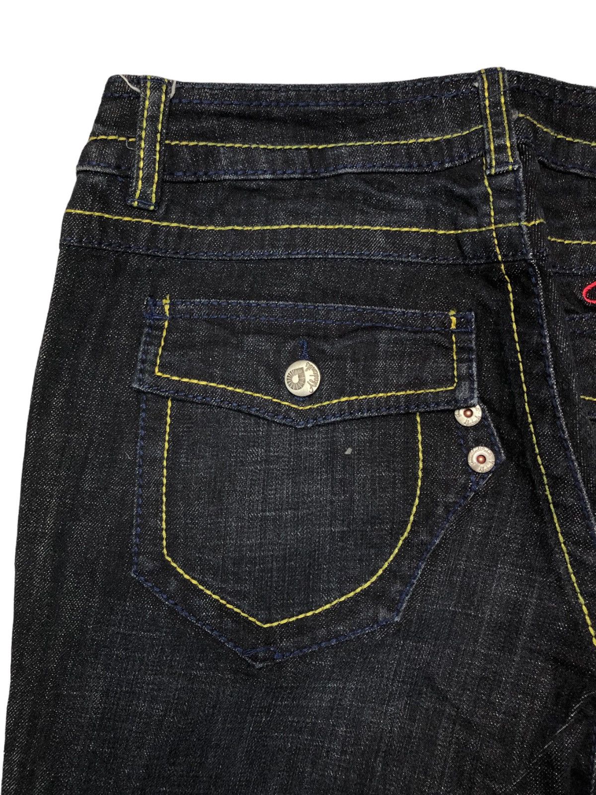 Akademiks Akademiks Flare Embroidery Say My Name Denim Pants Size US 32 / EU 48 - 16 Thumbnail