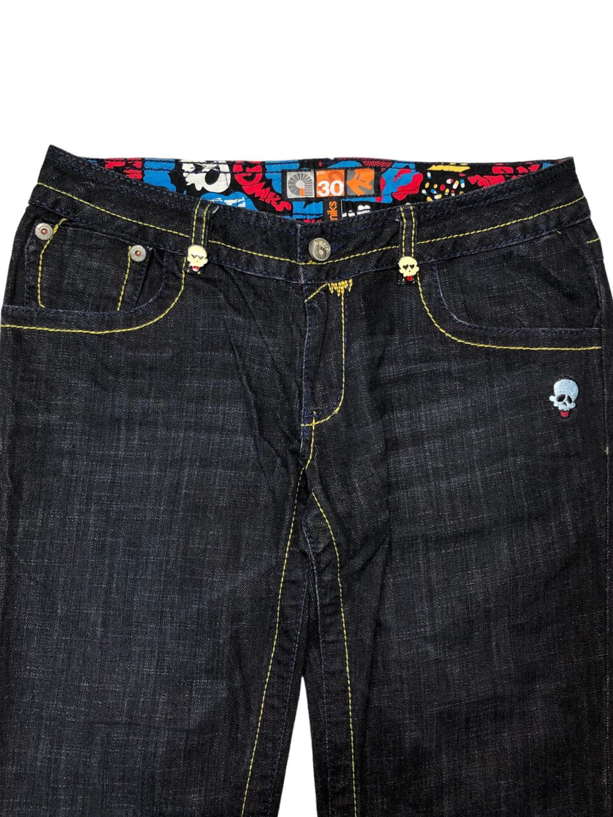 Akademiks Akademiks Flare Embroidery Say My Name Denim Pants Size US 32 / EU 48 - 13 Thumbnail