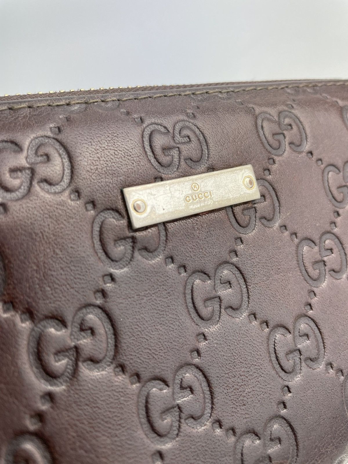 Gucci ❌Final Drop❌ Authentic Gucci GG brown long wallet Size ONE SIZE - 3 Thumbnail