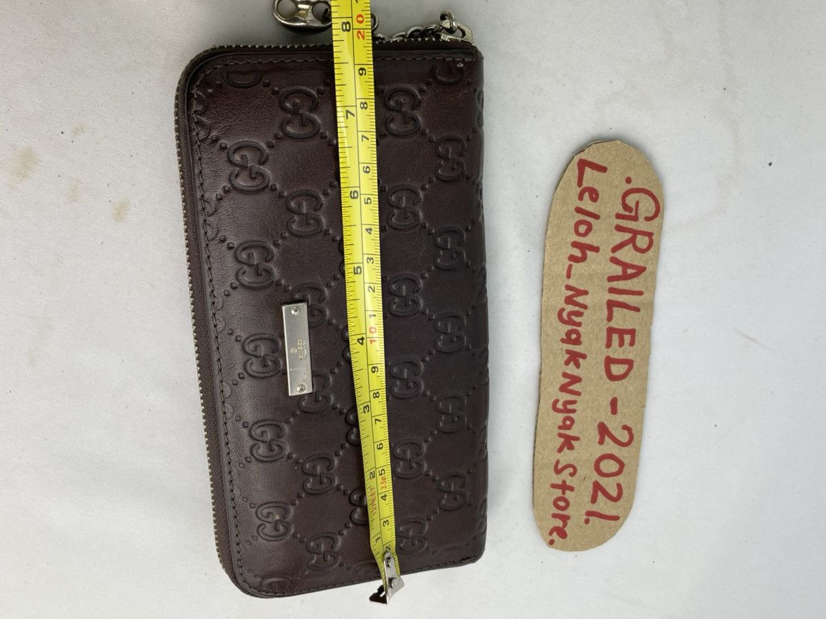 Gucci ❌Final Drop❌ Authentic Gucci GG brown long wallet Size ONE SIZE - 17 Thumbnail