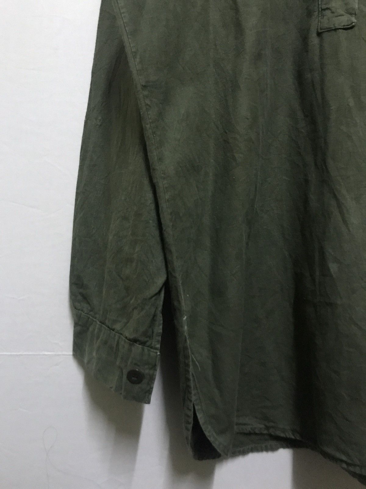 Vintage Vintage Swedish Army Shirt Button 60s/70s Size US XL / EU 56 / 4 - 5 Thumbnail