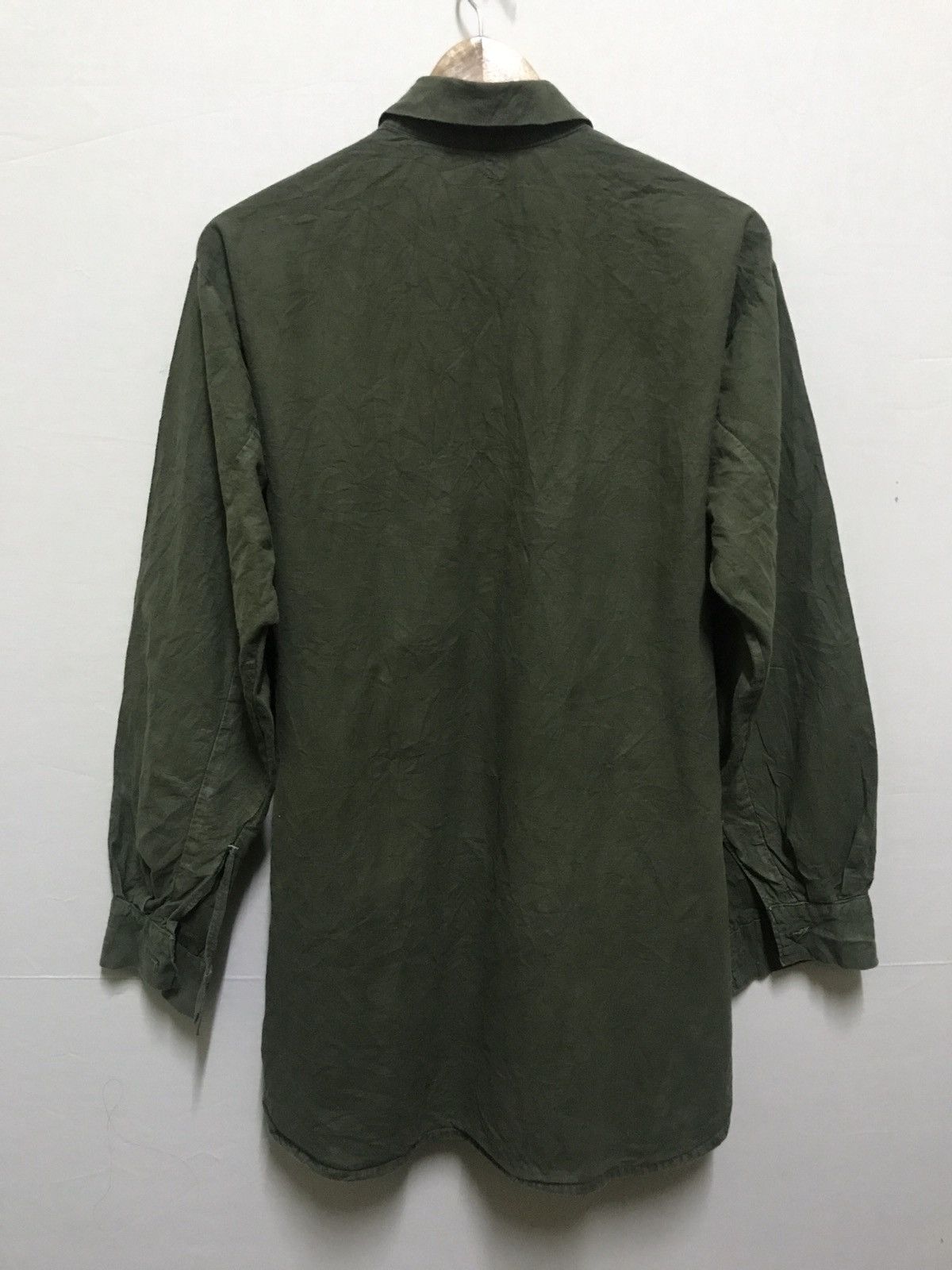 Vintage Vintage Swedish Army Shirt Button 60s/70s Size US XL / EU 56 / 4 - 9 Thumbnail