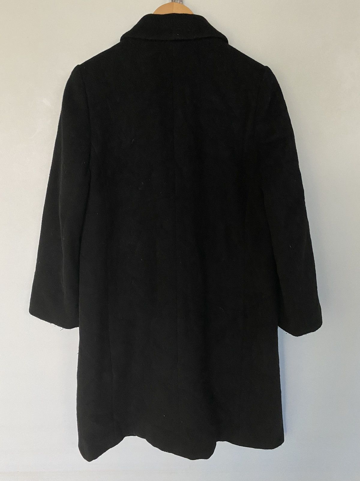 Japanese Brand Vestina Overcoat Long Coat/Jacket Black Wool Cashmere Size US M / EU 48-50 / 2 - 6 Thumbnail