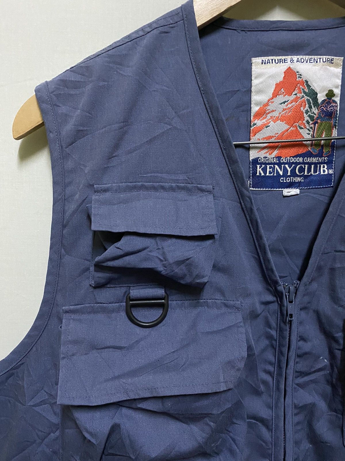 Japanese Brand Keny Club Fishing Vest Size 40R - 2 Thumbnail