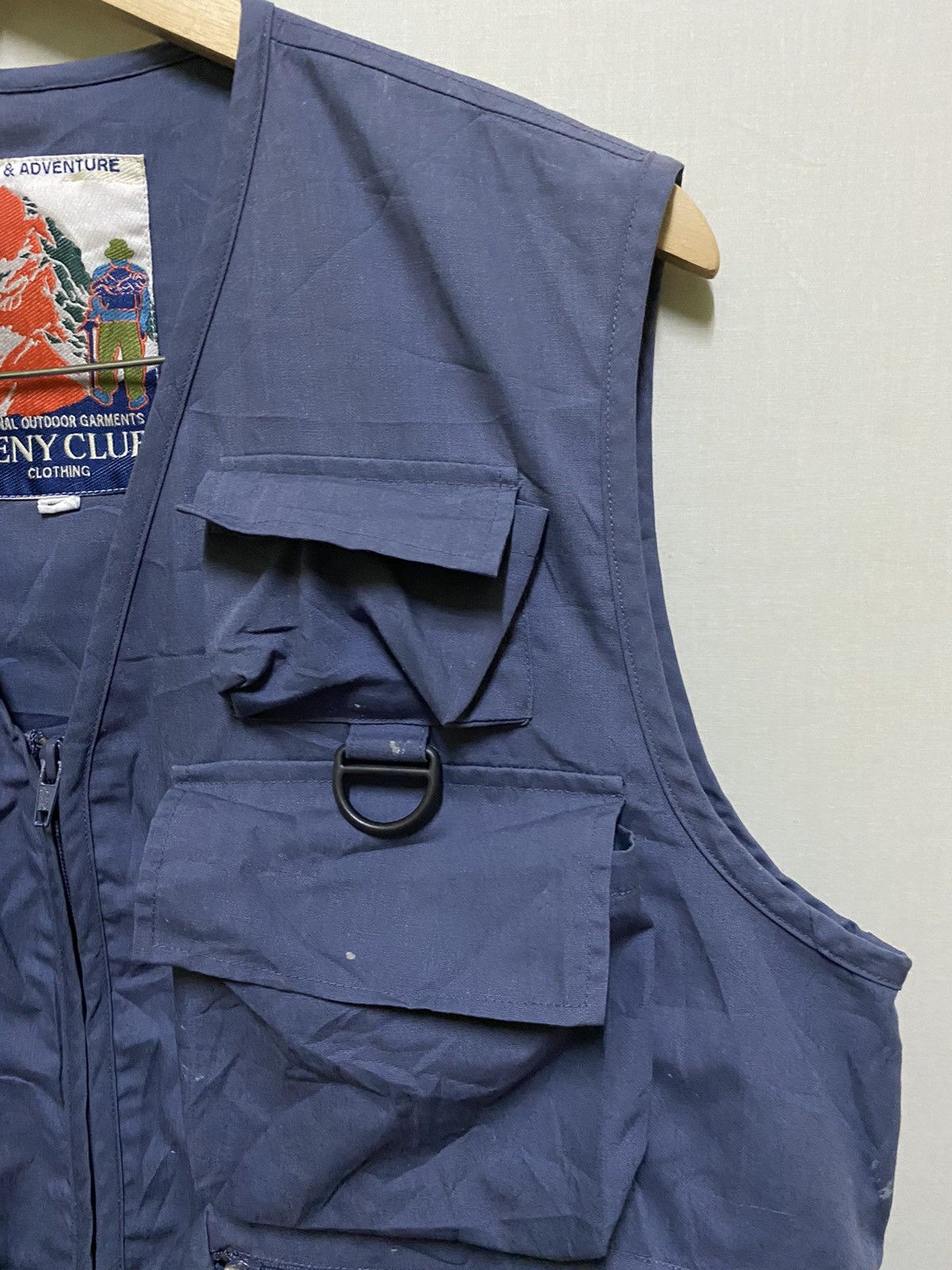 Japanese Brand Keny Club Fishing Vest Size 40R - 4 Thumbnail