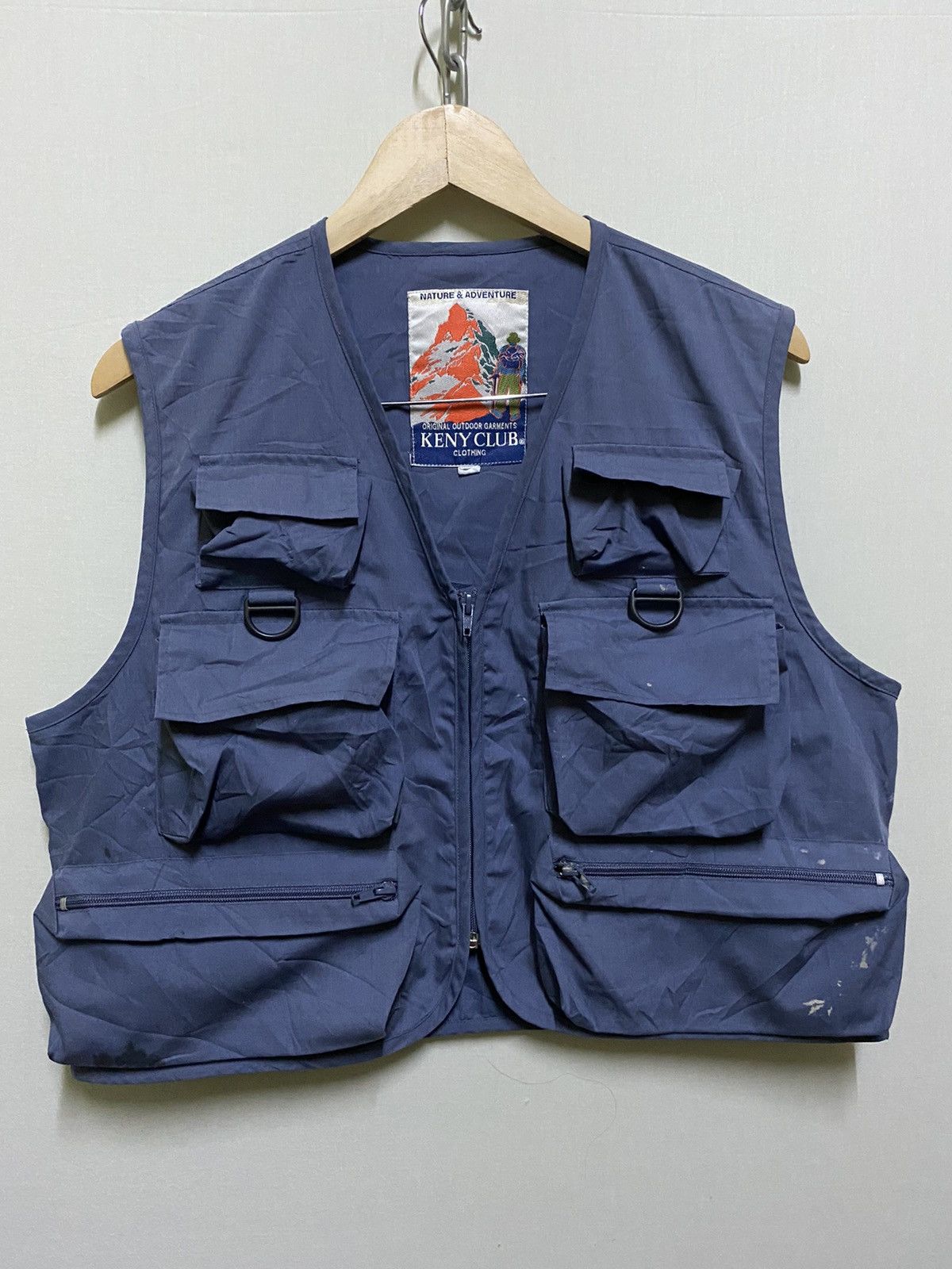 Japanese Brand Keny Club Fishing Vest Size 40R - 1 Thumbnail