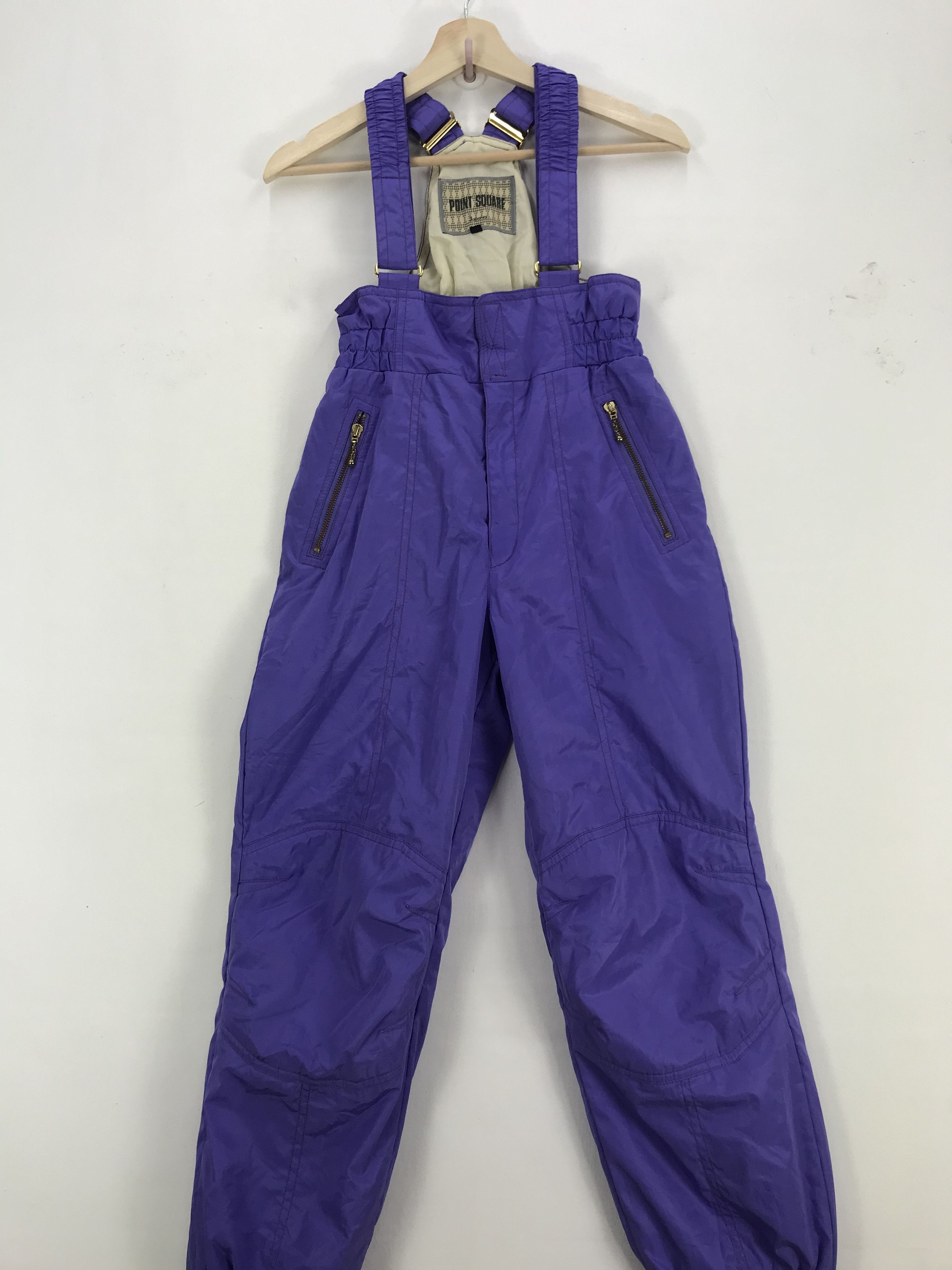 Japanese Brand Vintage Point Square Ski Jumpsuit Japanese Ski Wear Pants Size 26" / US 2 / IT 38 - 4 Thumbnail