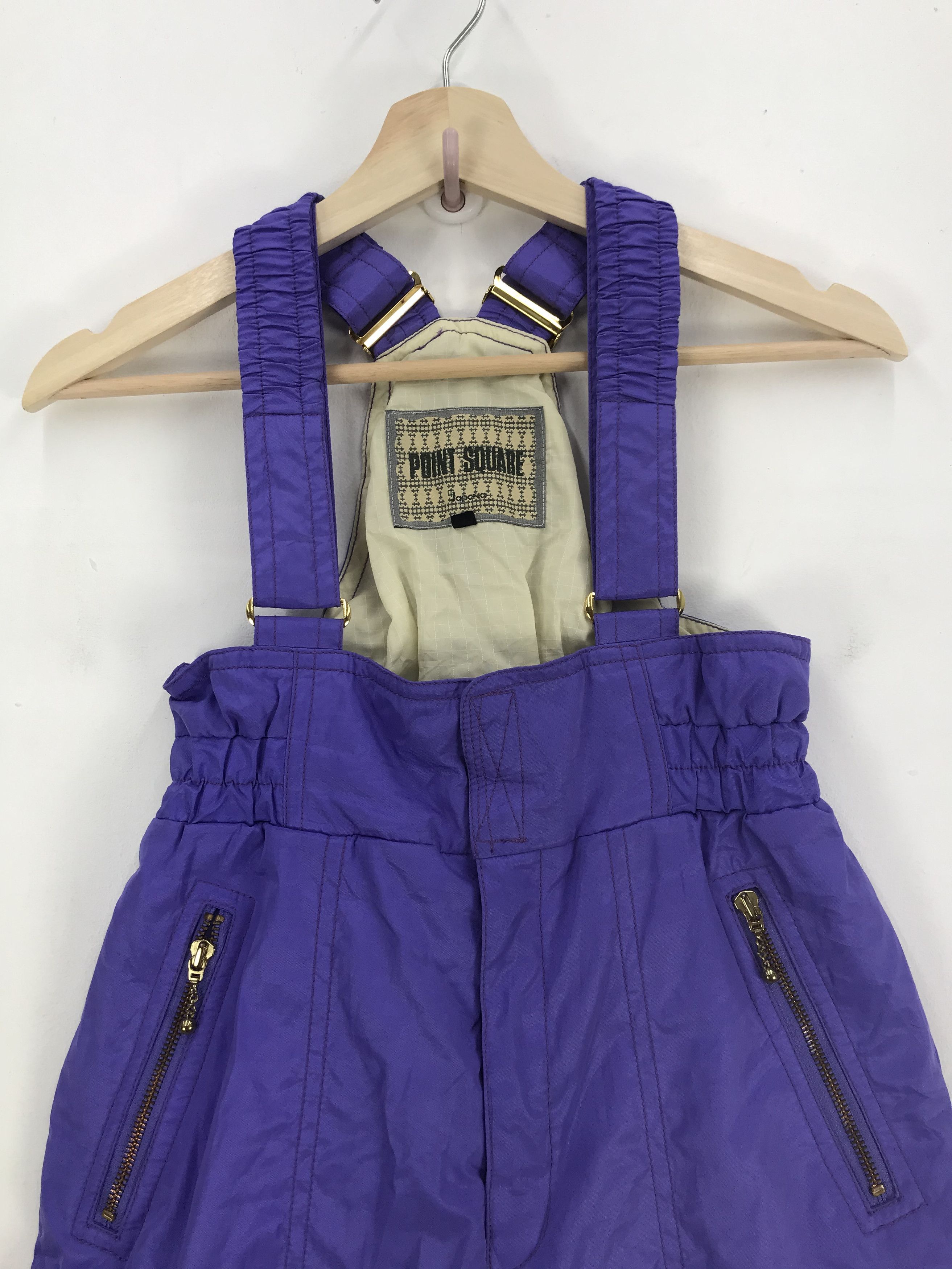 Japanese Brand Vintage Point Square Ski Jumpsuit Japanese Ski Wear Pants Size 26" / US 2 / IT 38 - 3 Thumbnail