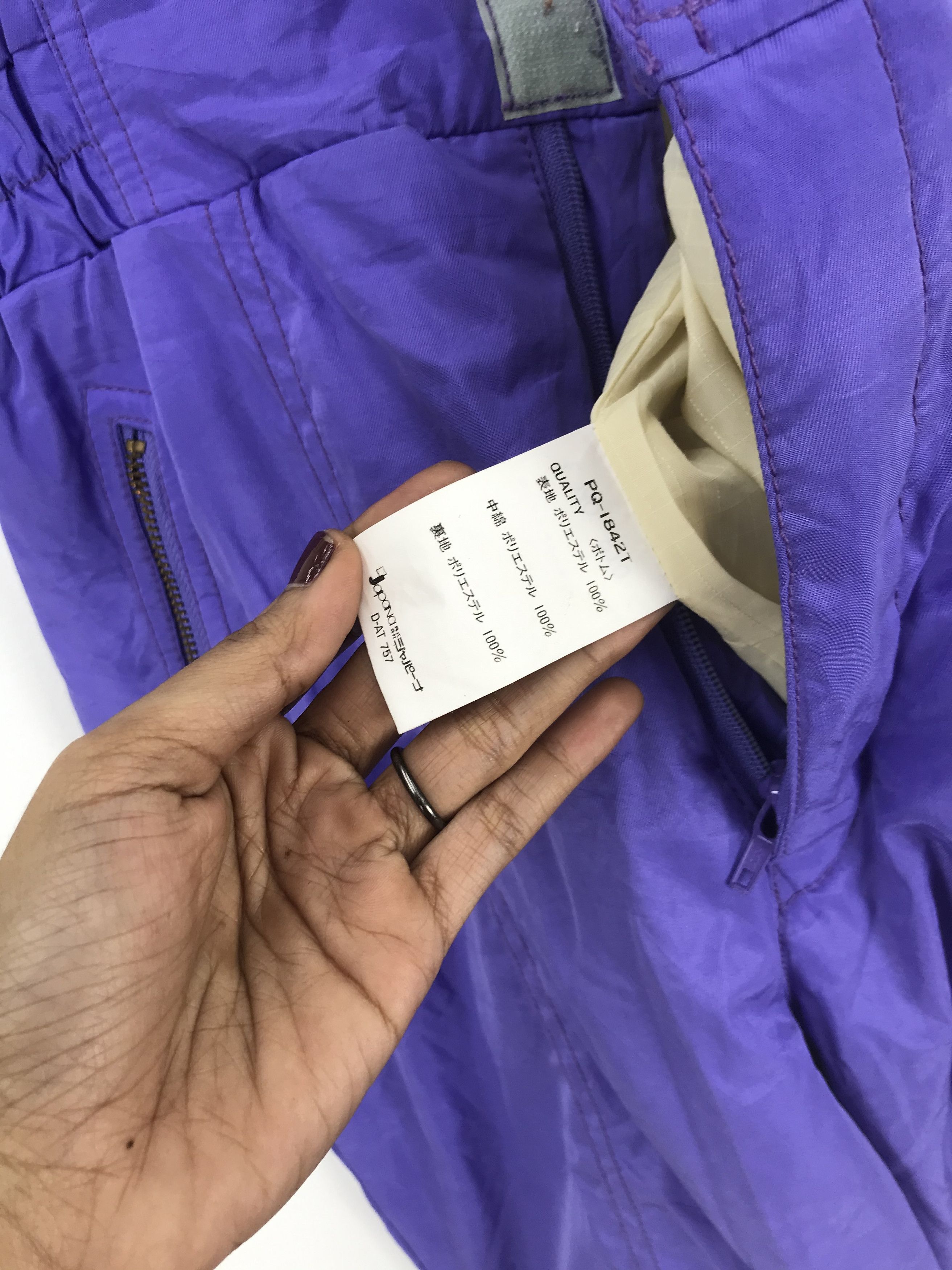 Japanese Brand Vintage Point Square Ski Jumpsuit Japanese Ski Wear Pants Size 26" / US 2 / IT 38 - 11 Thumbnail