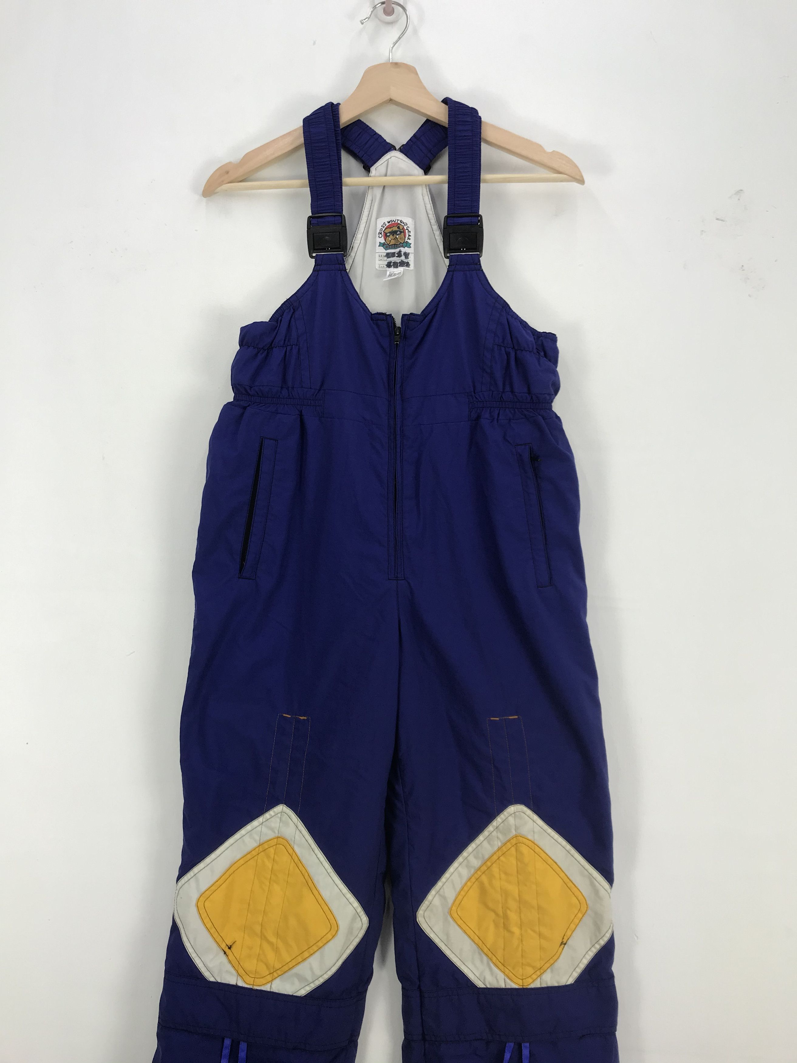 Japanese Brand Vintage Cross Winter Gear Ski Suit Overall Jumpsuit Size US 30 / EU 46 - 4 Thumbnail