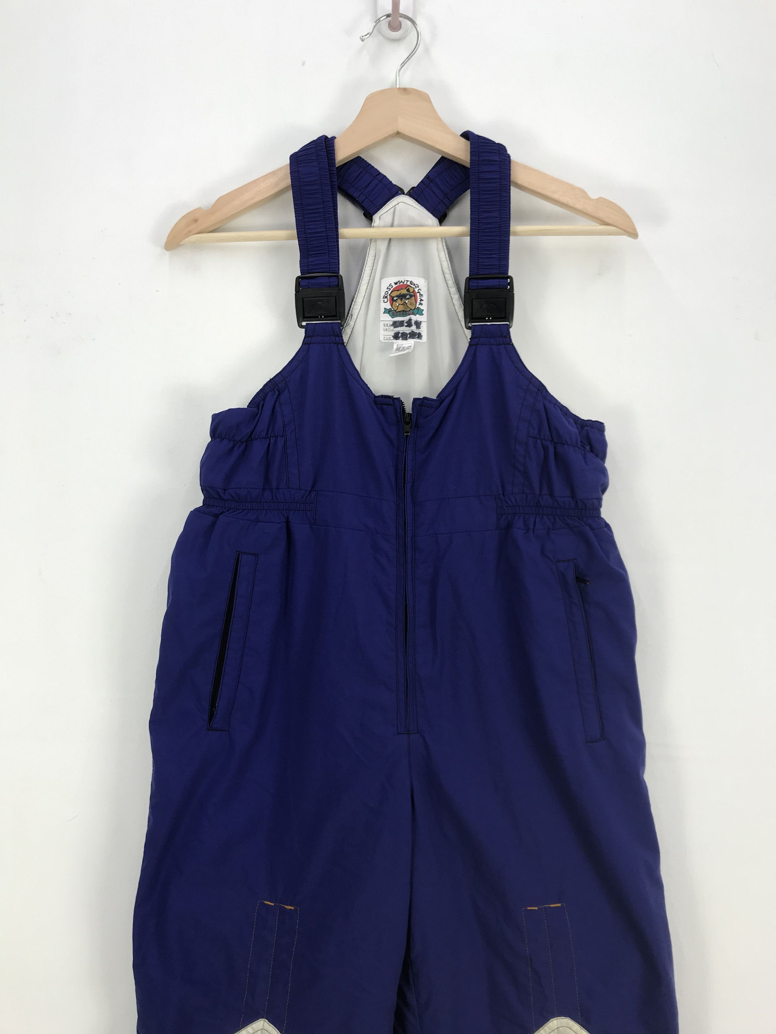 Japanese Brand Vintage Cross Winter Gear Ski Suit Overall Jumpsuit Size US 30 / EU 46 - 3 Thumbnail