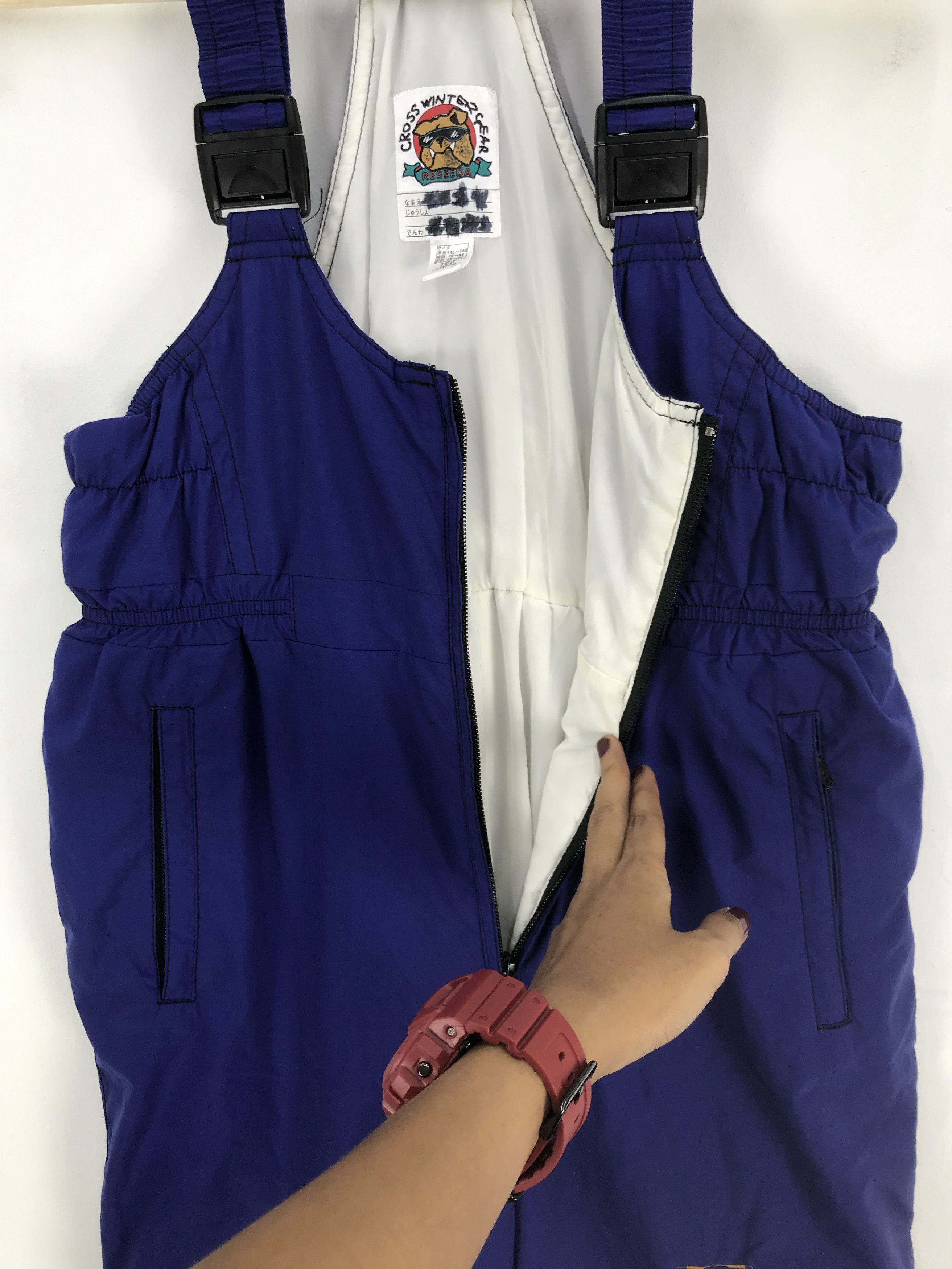 Japanese Brand Vintage Cross Winter Gear Ski Suit Overall Jumpsuit Size US 30 / EU 46 - 6 Thumbnail