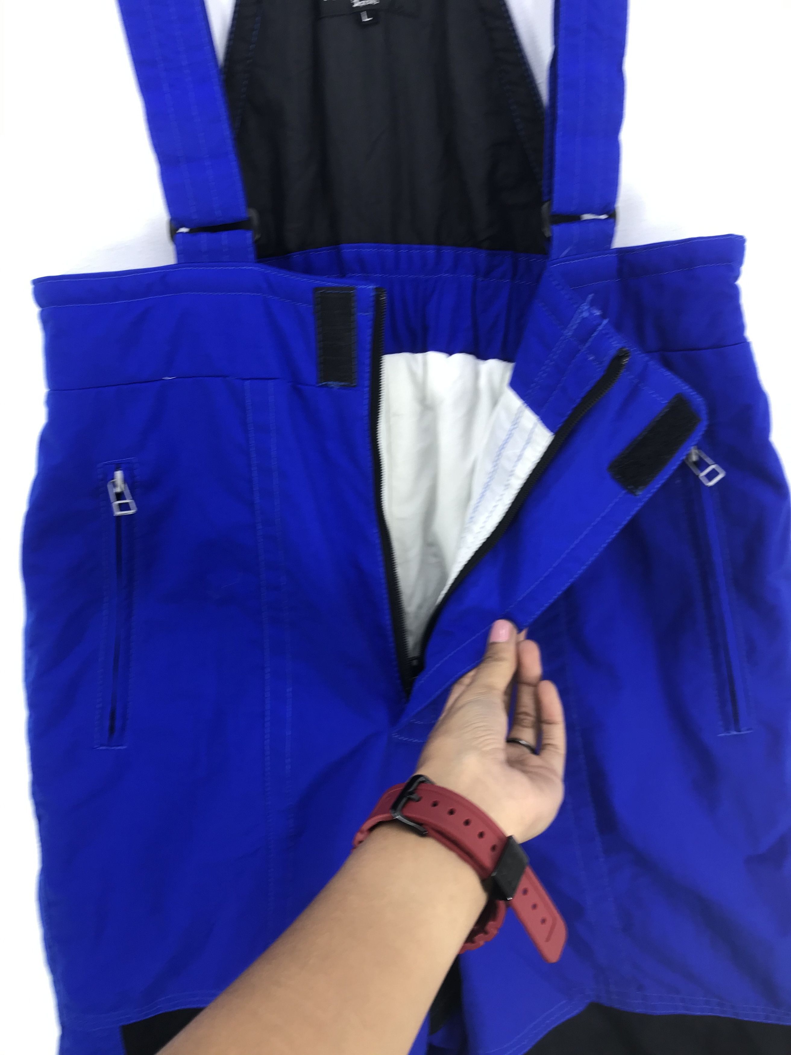 Japanese Brand Vintage Point Square Ski Suit Jumpsuit Ski Wear Snowboards Size US 30 / EU 46 - 4 Thumbnail