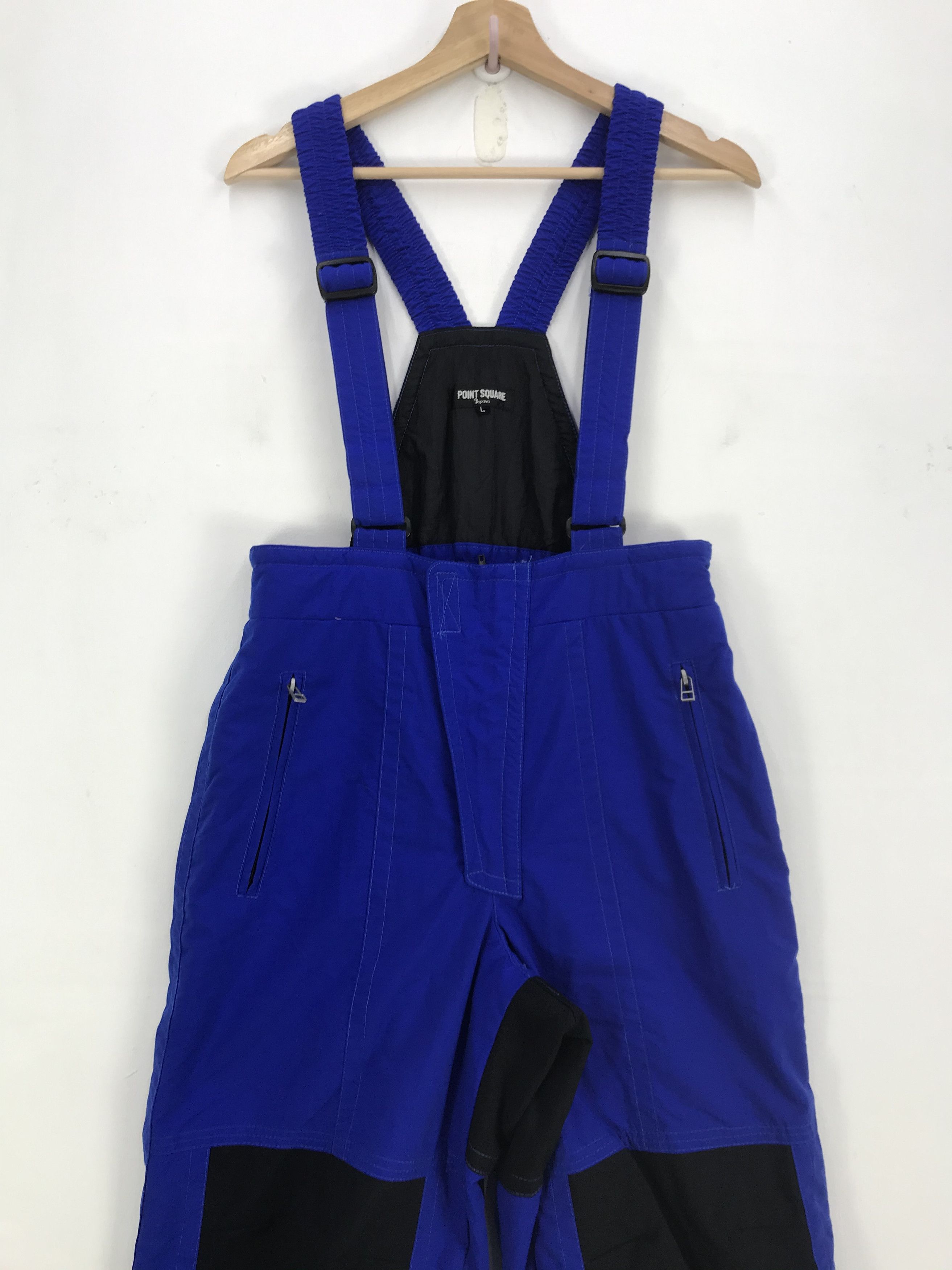 Japanese Brand Vintage Point Square Ski Suit Jumpsuit Ski Wear Snowboards Size US 30 / EU 46 - 1 Thumbnail