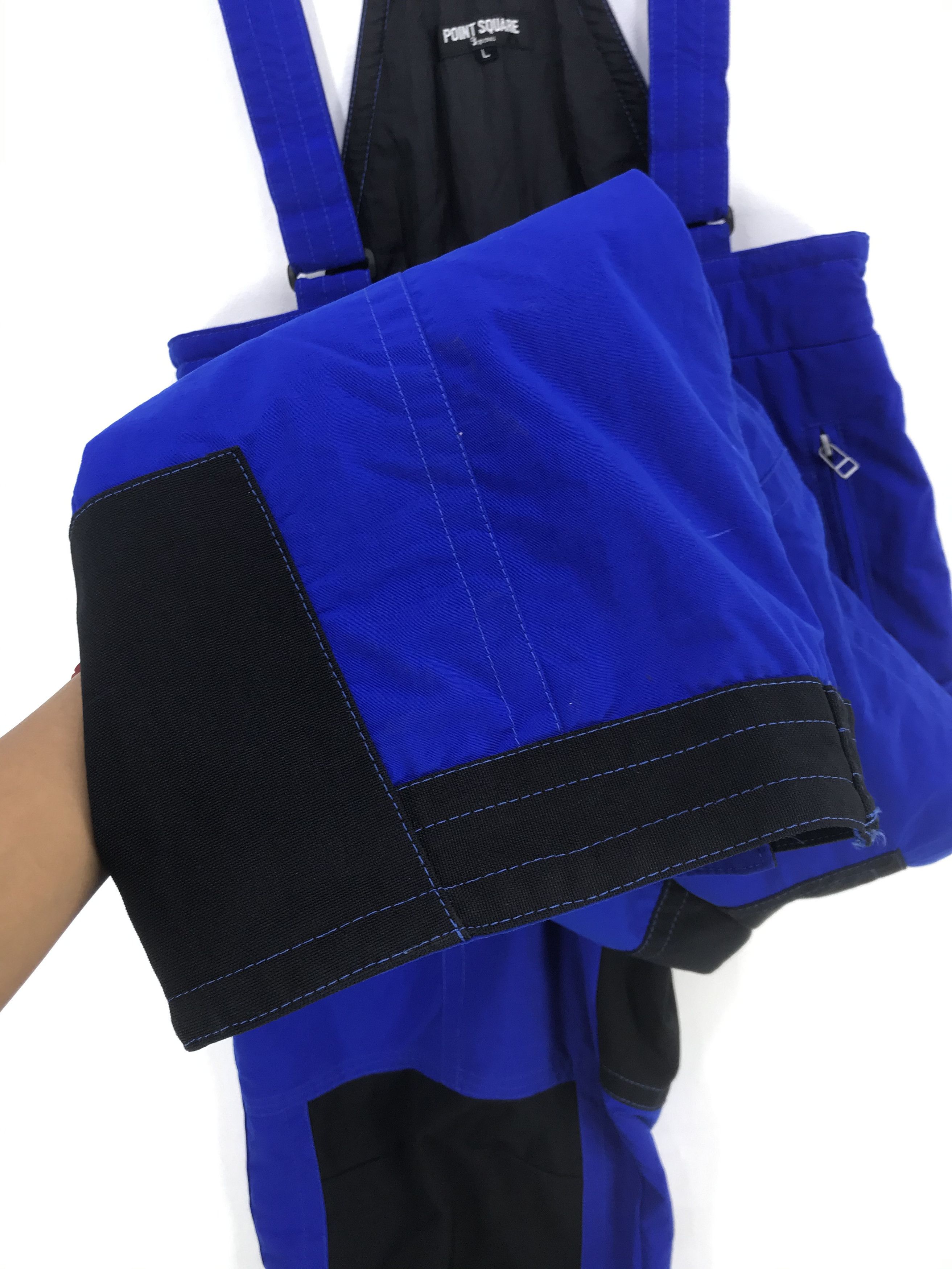 Japanese Brand Vintage Point Square Ski Suit Jumpsuit Ski Wear Snowboards Size US 30 / EU 46 - 6 Thumbnail