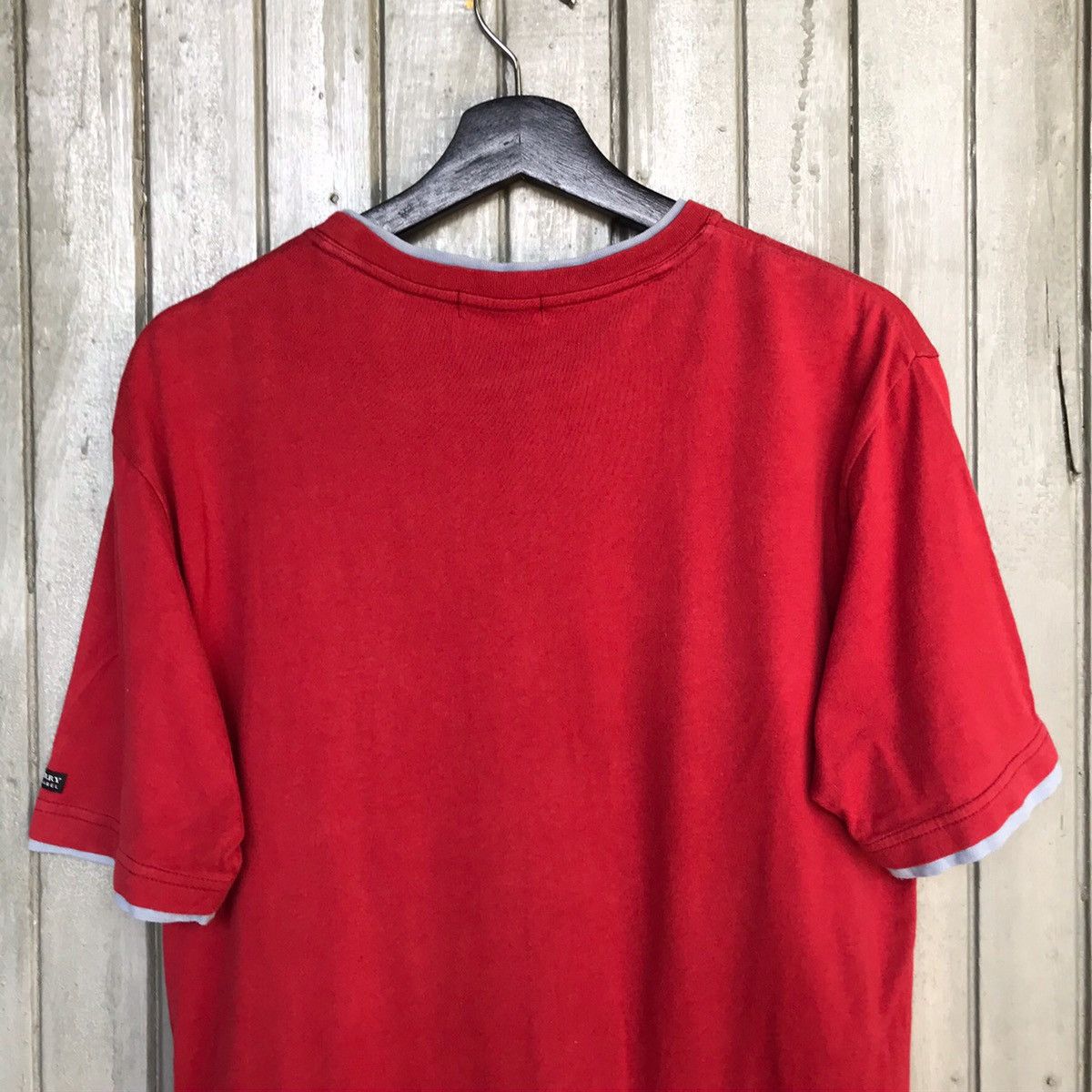 Burberry × Vintage *‼️Rare BURBERRY BLACK LABEL MEN TSHIRT Size US M / EU 48-50 / 2 - 5 Thumbnail