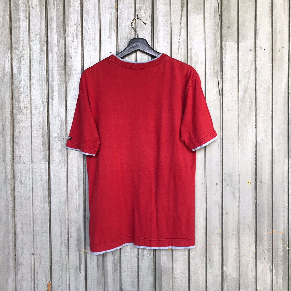 Burberry × Vintage *‼️Rare BURBERRY BLACK LABEL MEN TSHIRT Size US M / EU 48-50 / 2 - 4 Thumbnail