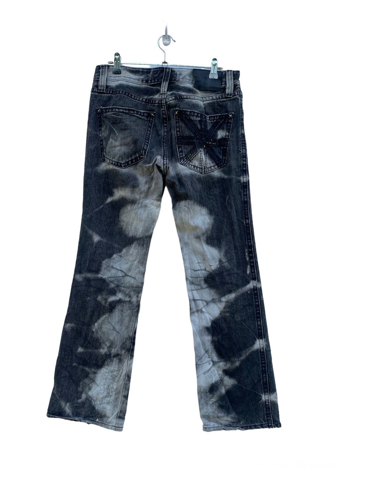 Hysteric Glamour JAPAN BRAND XFRM PAINTING SKULL RARE Size US 31 - 2 Thumbnail