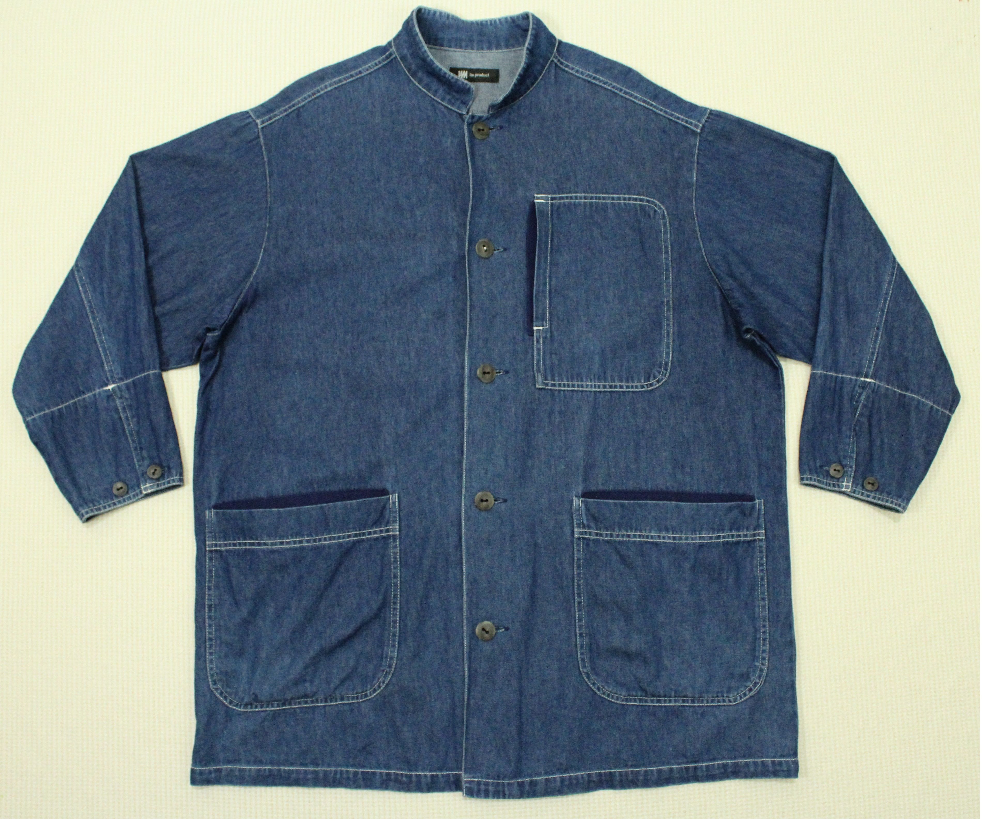 Issey Miyake ISSEY MIYAKE Uniform Shirt Kimono Style Japan Quarter Sleeve Size US L / EU 52-54 / 3 - 3 Thumbnail