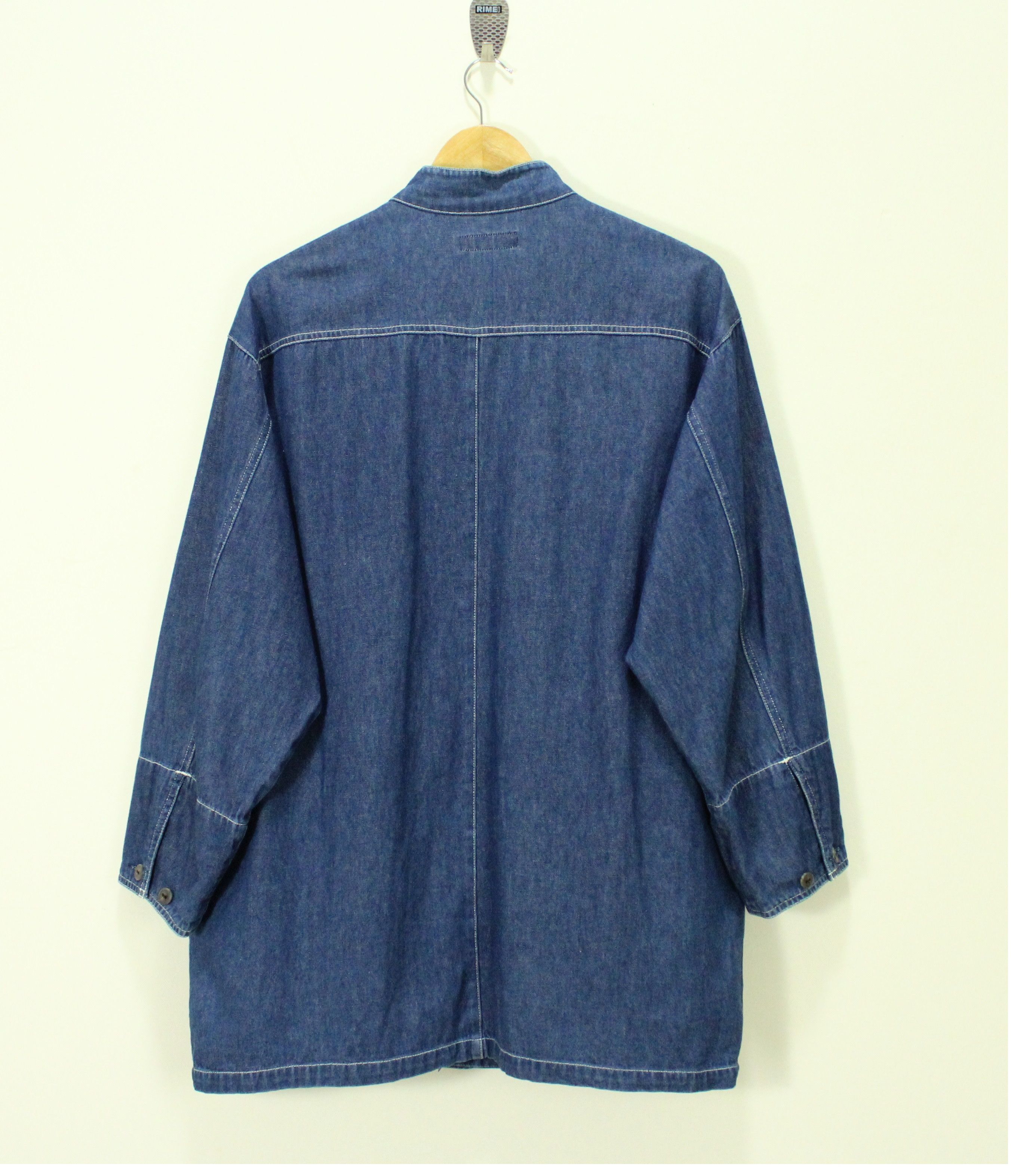 Issey Miyake ISSEY MIYAKE Uniform Shirt Kimono Style Japan Quarter Sleeve Size US L / EU 52-54 / 3 - 2 Thumbnail