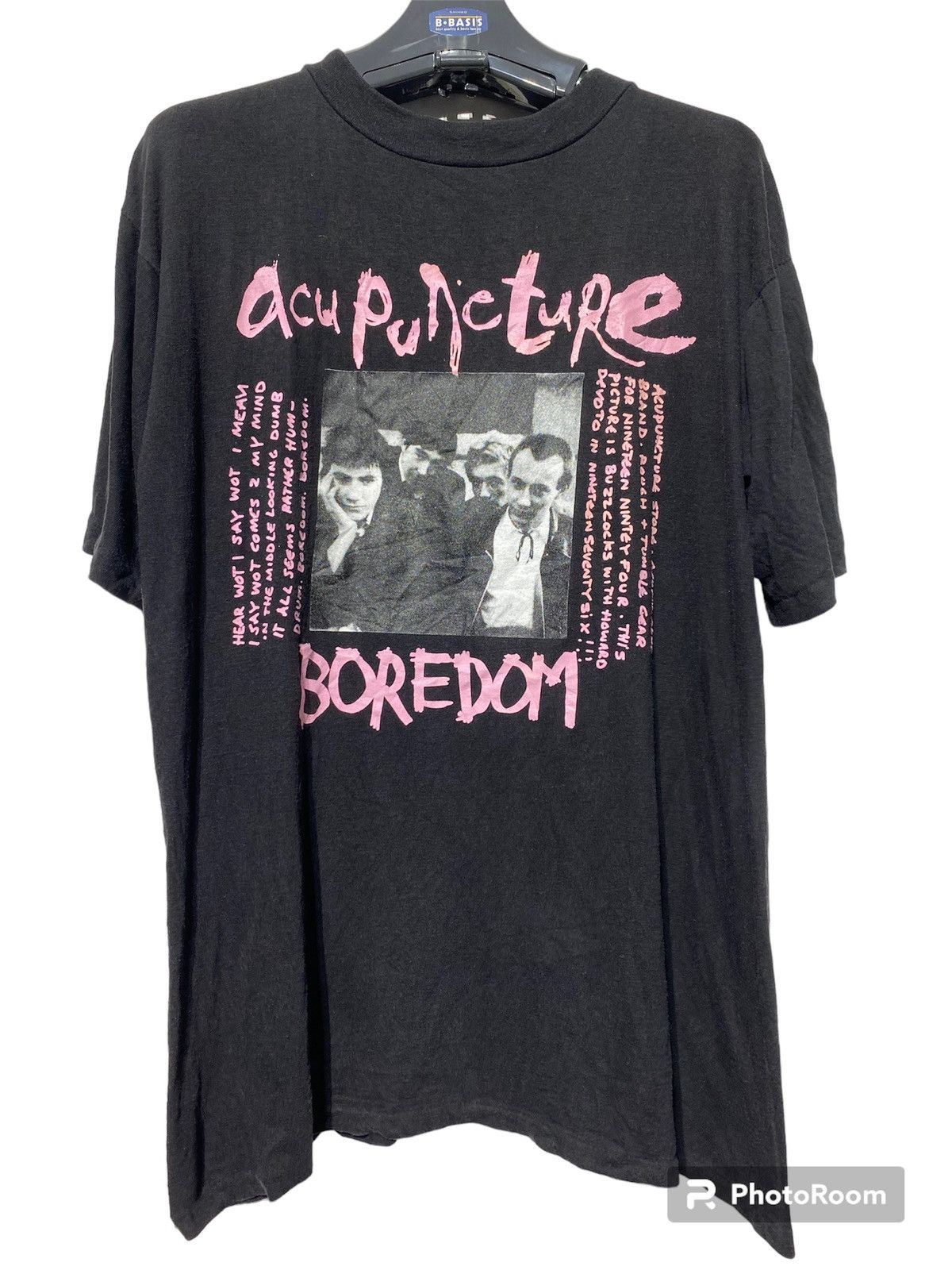 Band Tees VINTAGE BUZZCOCKS ACUPUNETURE BRUCE WABER RARE 🔥 Size US L / EU 52-54 / 3 - 2 Thumbnail